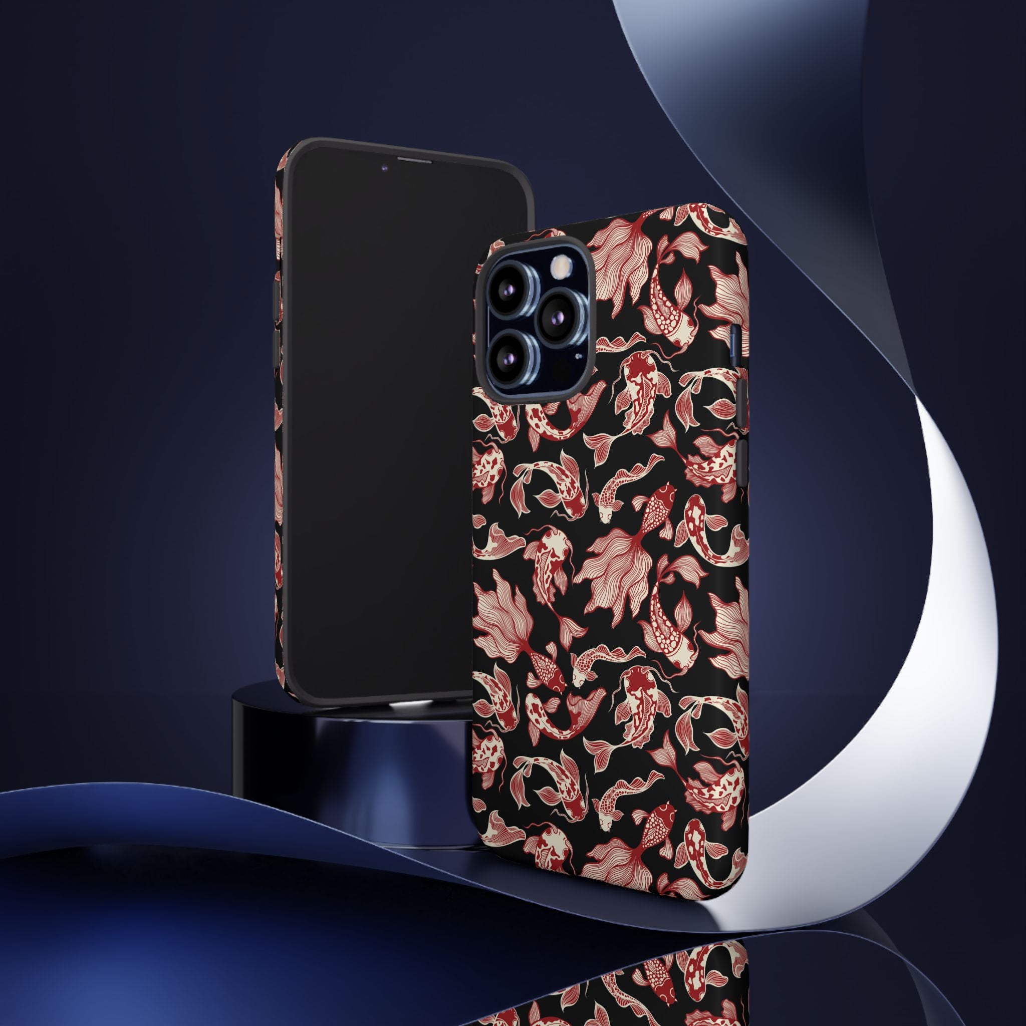 Crimson Koi Phone Case
