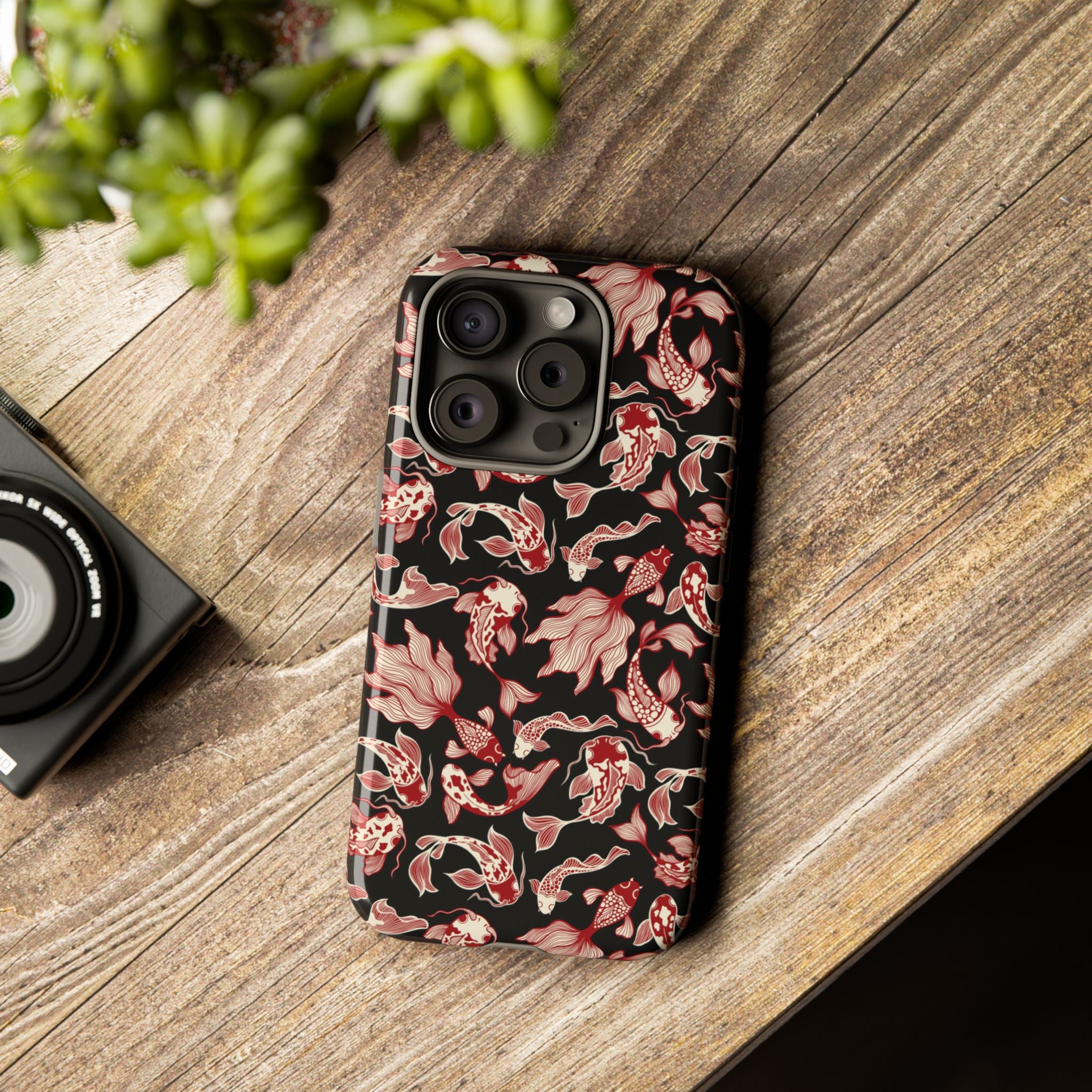 Crimson Koi Phone Case