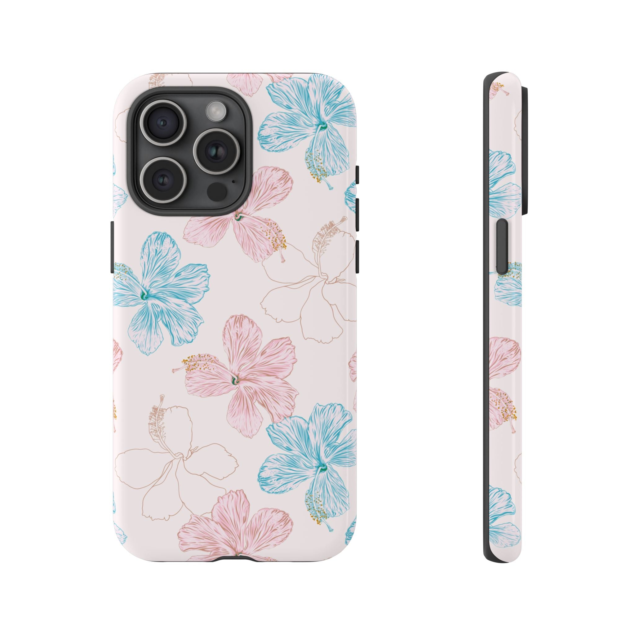 Pastel Hibiscus Phone Case