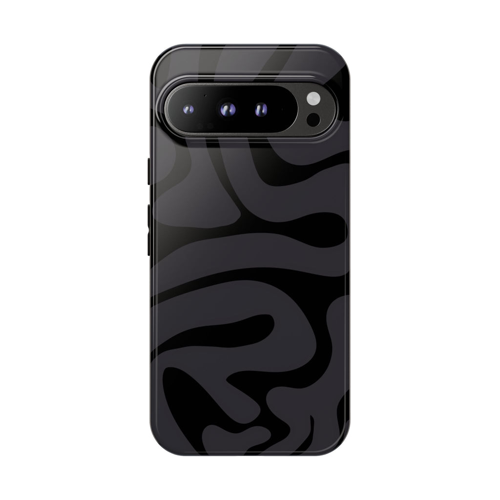 Black Swirl Phone Case