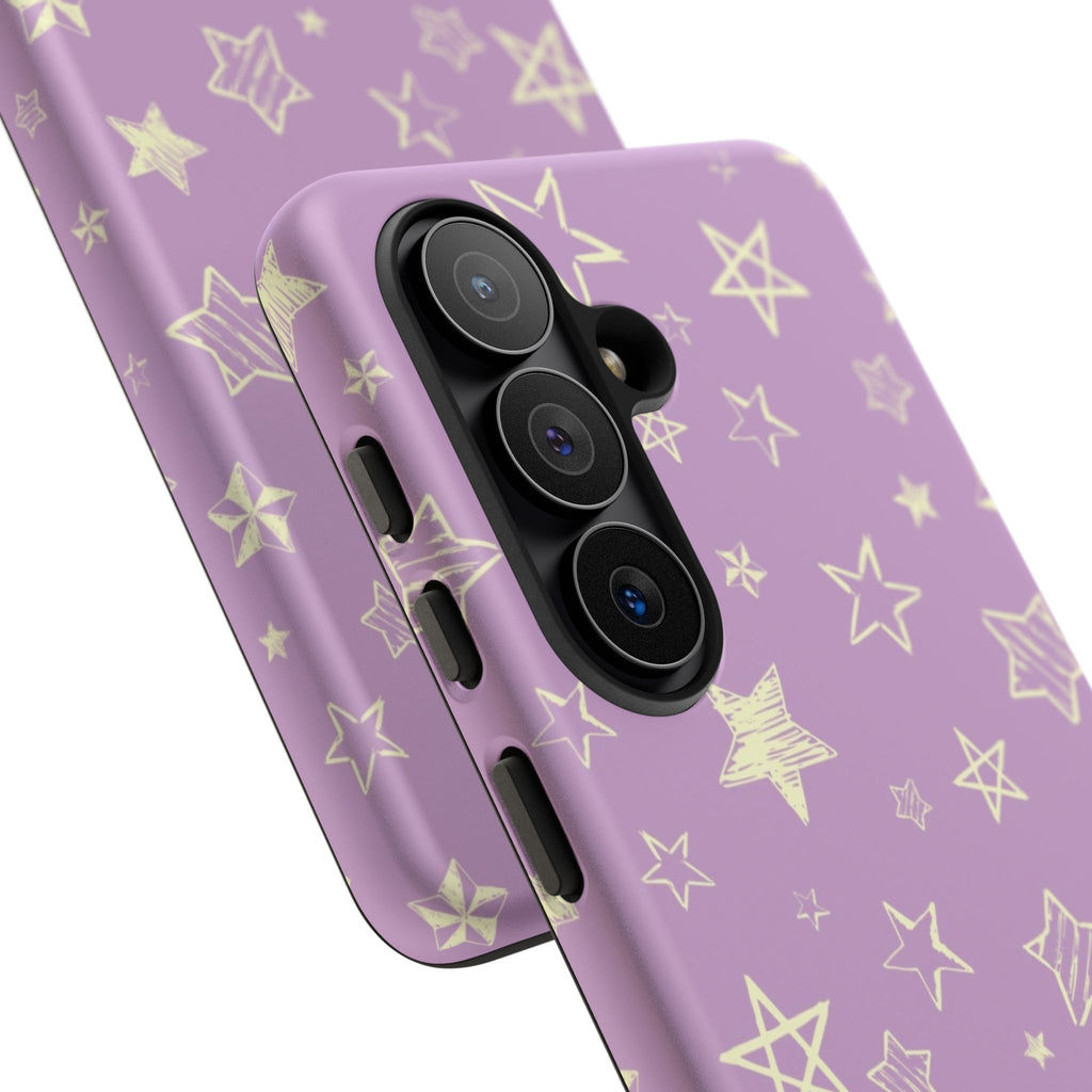 Purple Star Phone Case