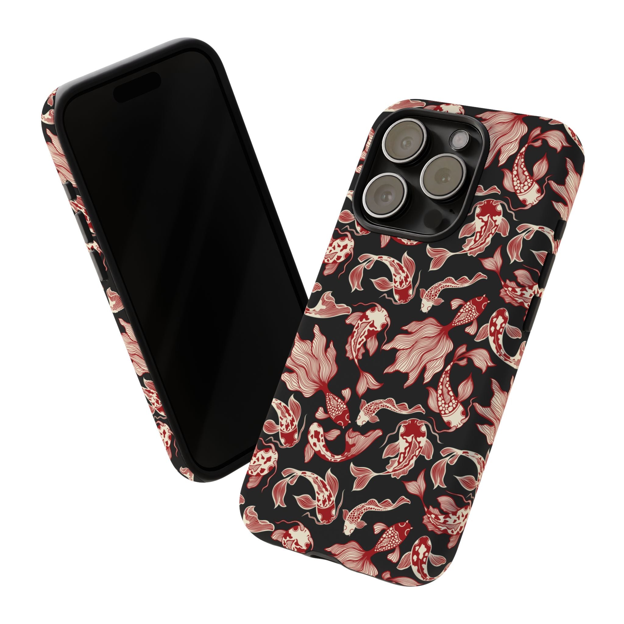Crimson Koi Phone Case