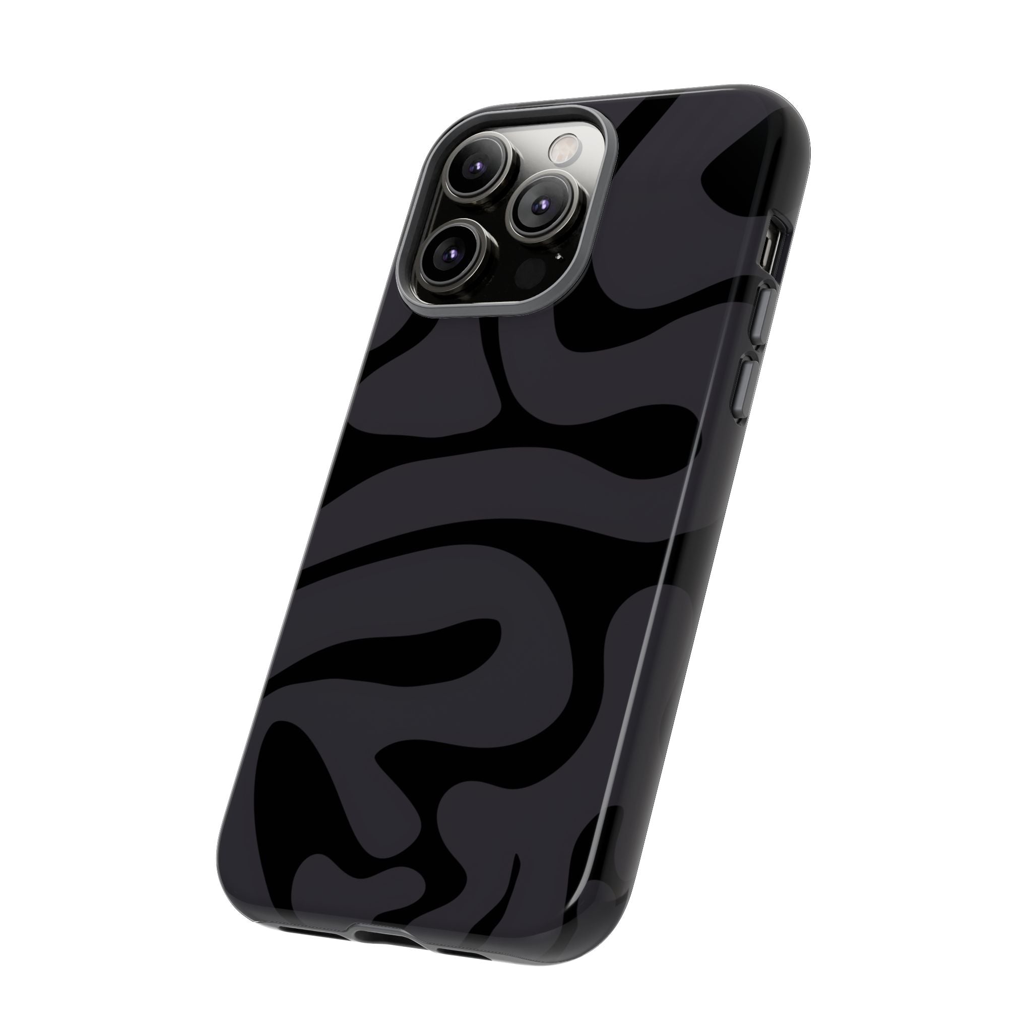 Black Swirl Phone Case