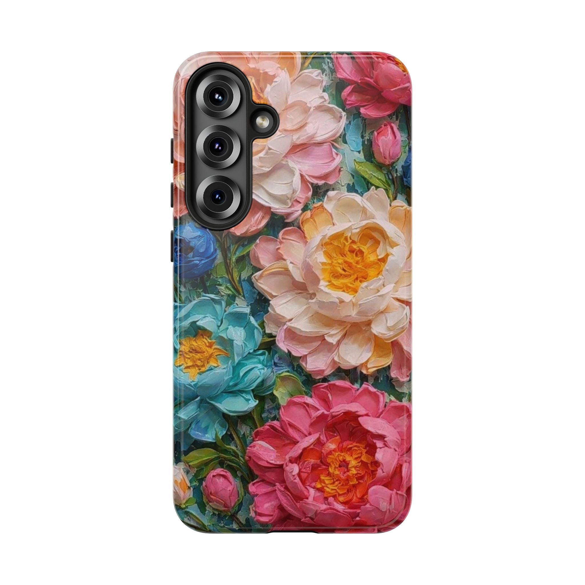 Colorful Peony Phone Case