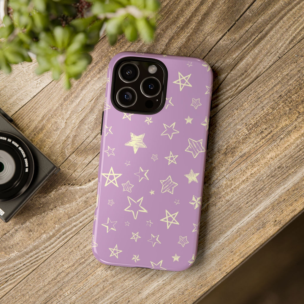Hand-Drawn Star Phone Case