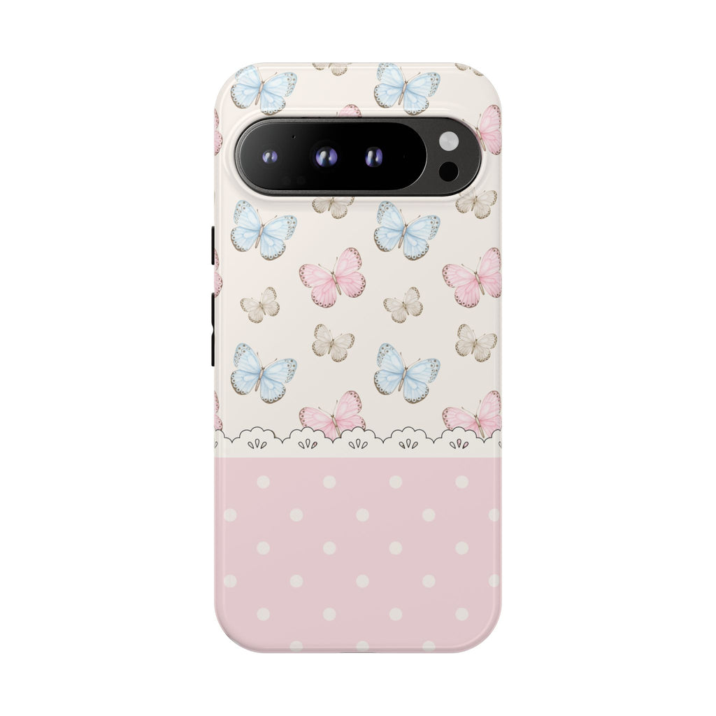Butterfly Polka Phone Case