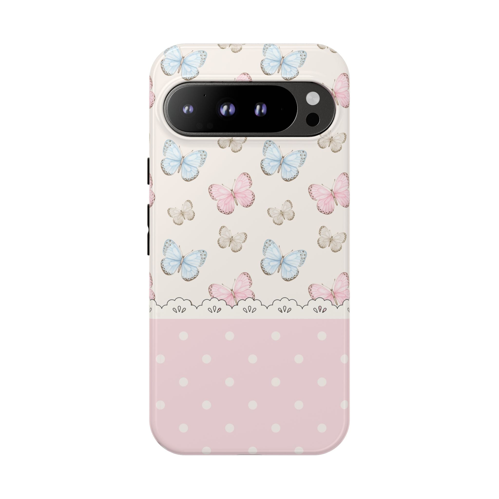 Butterfly Polka Phone Case