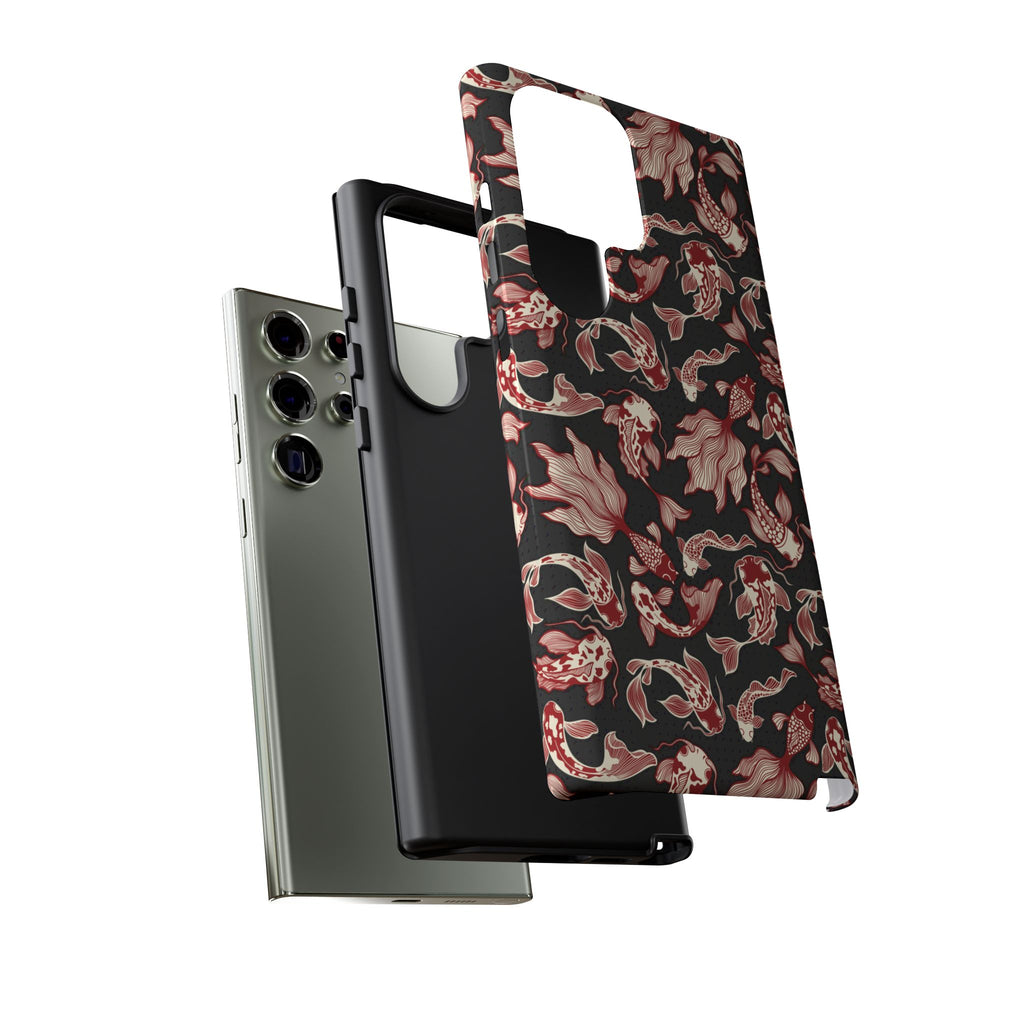 Crimson Koi Phone Case