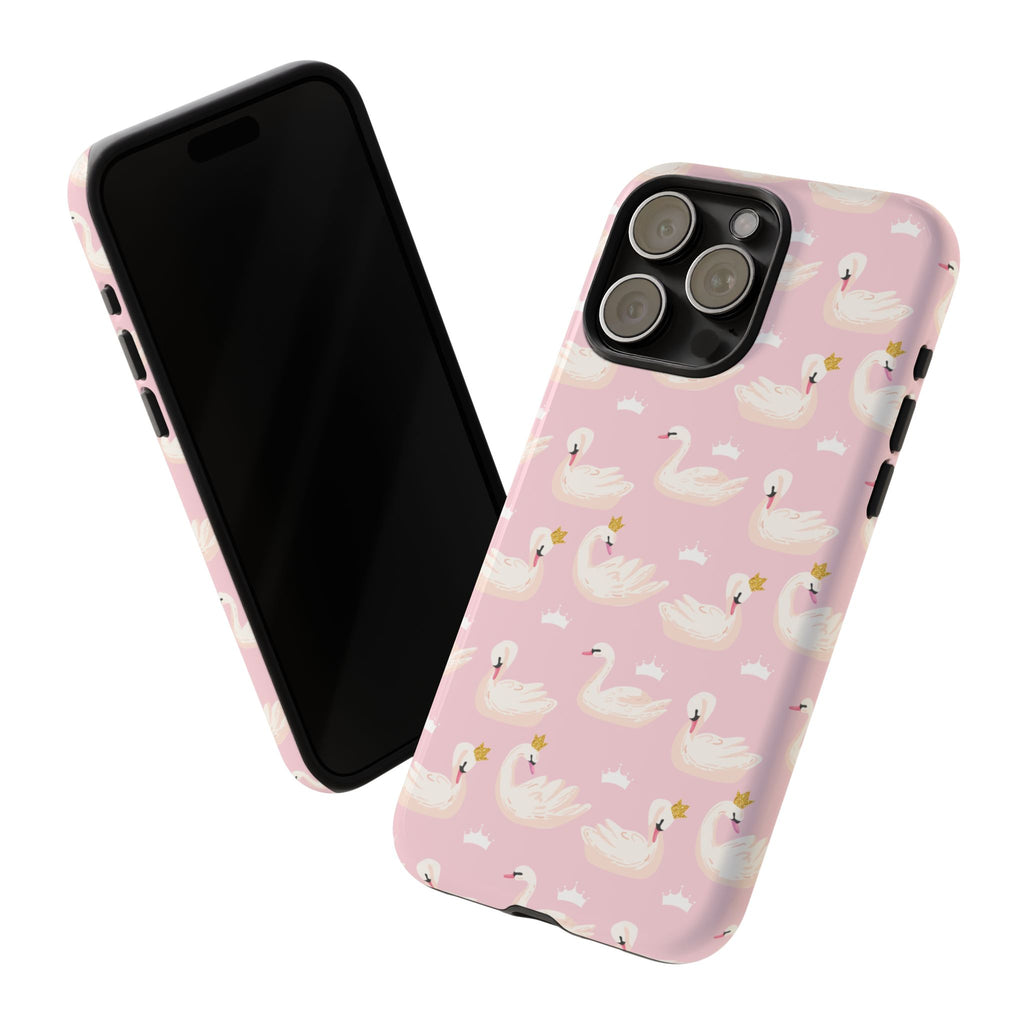 Pink Swan Phone Case