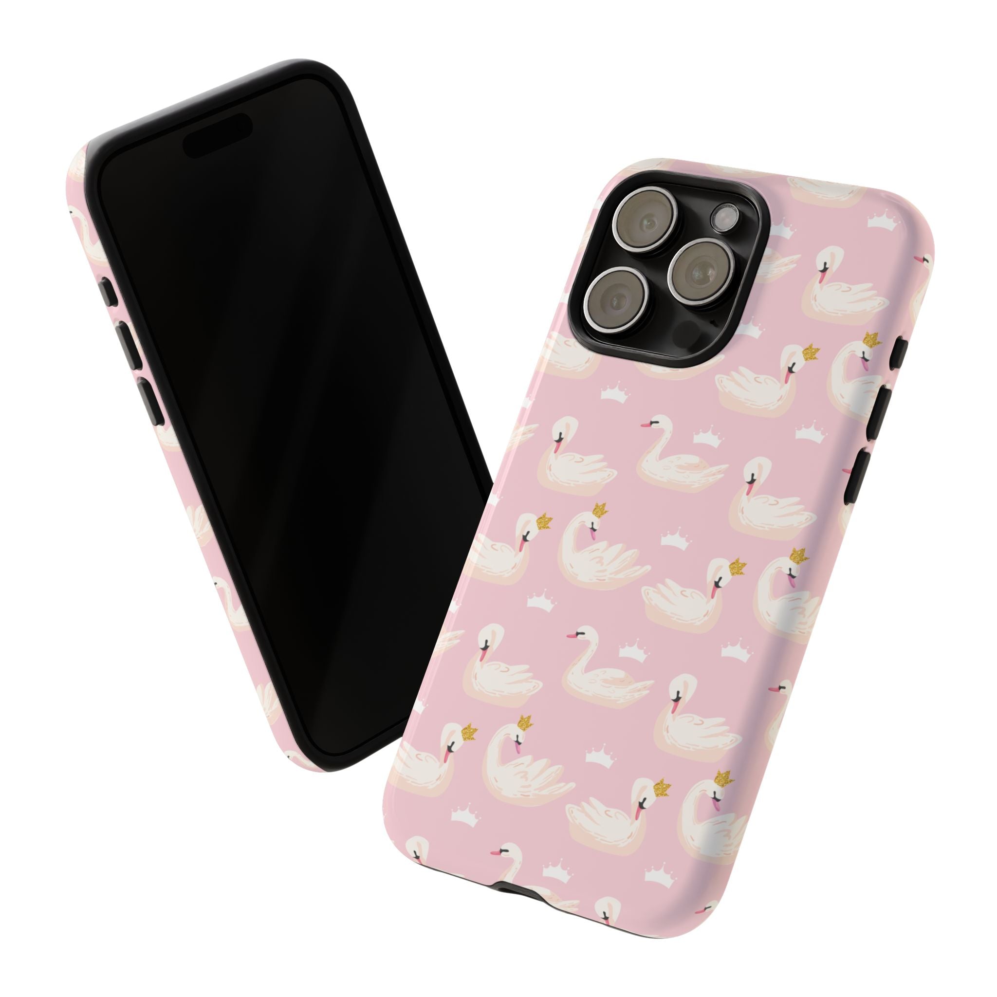 Pink Swan Phone Case