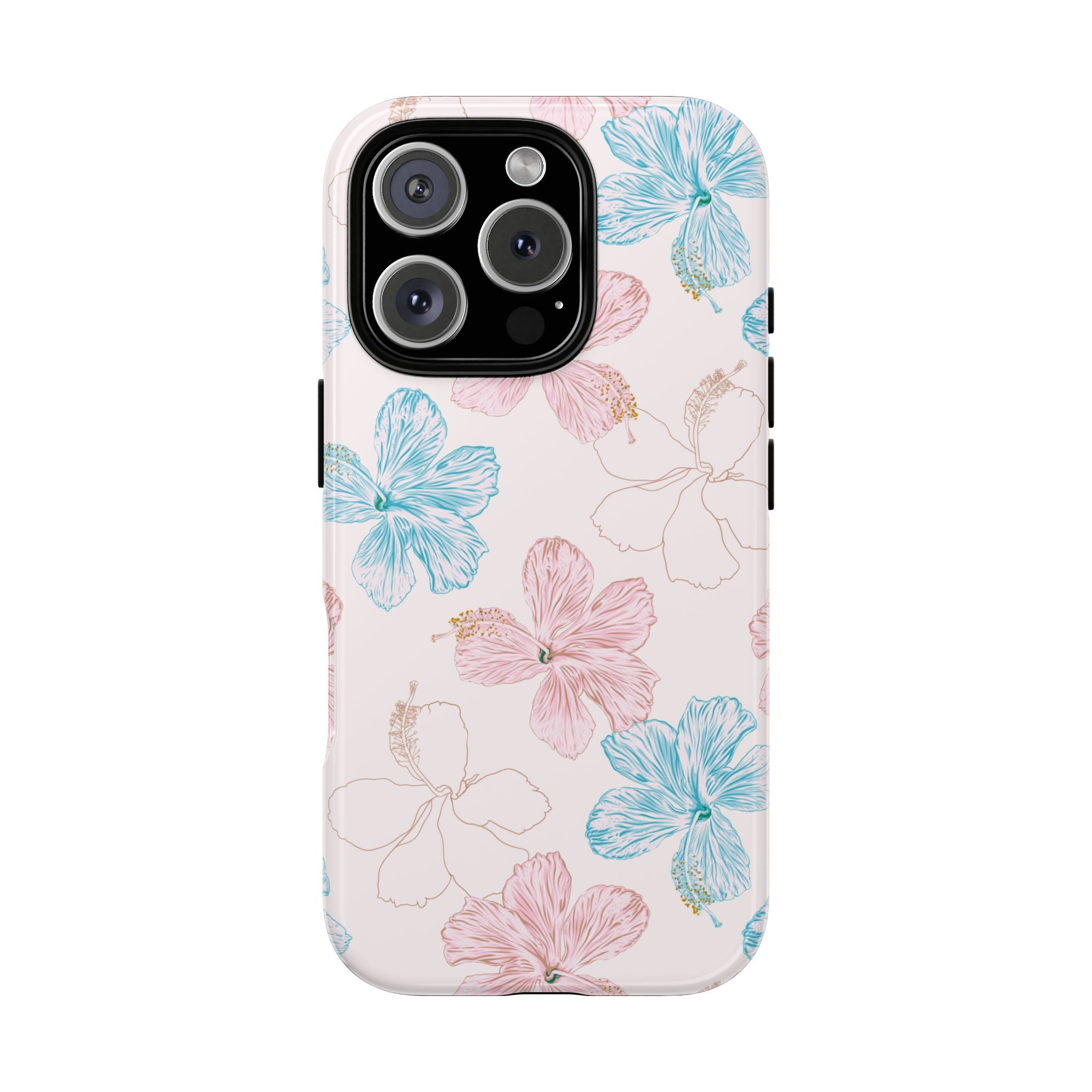 Pastel Hibiscus Phone Case