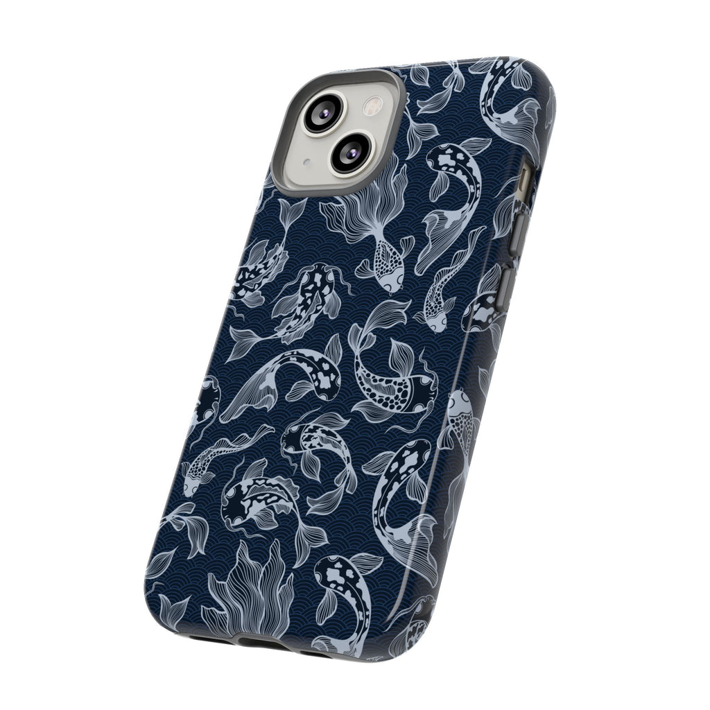 Moonlit Koi Phone Case