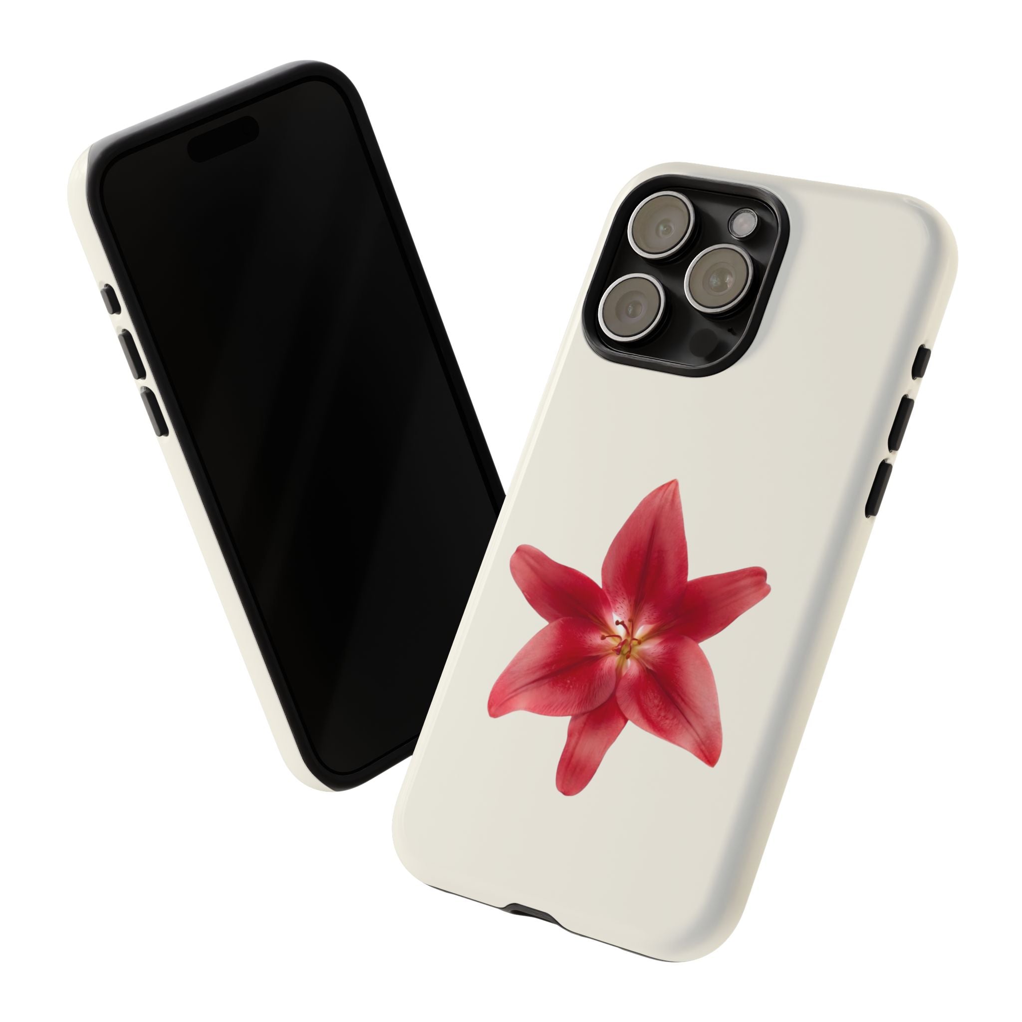 Red Star Lily iPhone Case – Alomi Cases