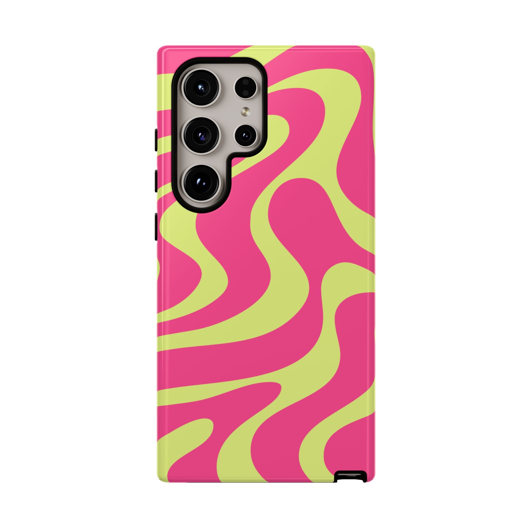 Neon Swirl Phone Case