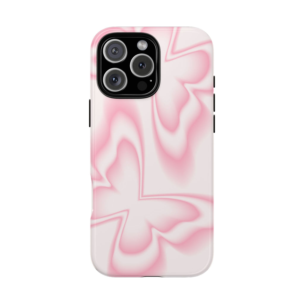 Pink Butterfly Phone Case