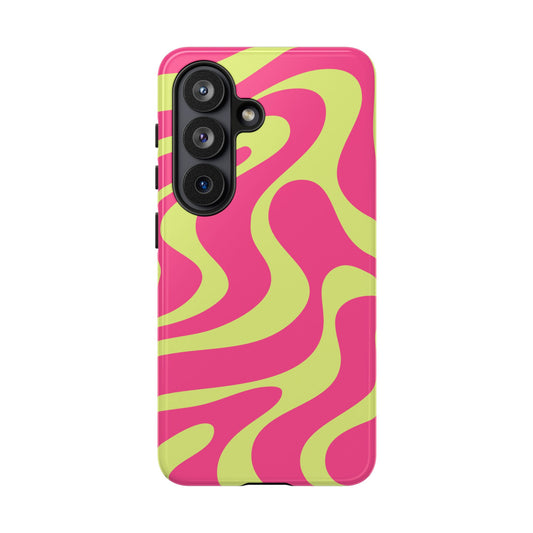 Neon Swirl Phone Case