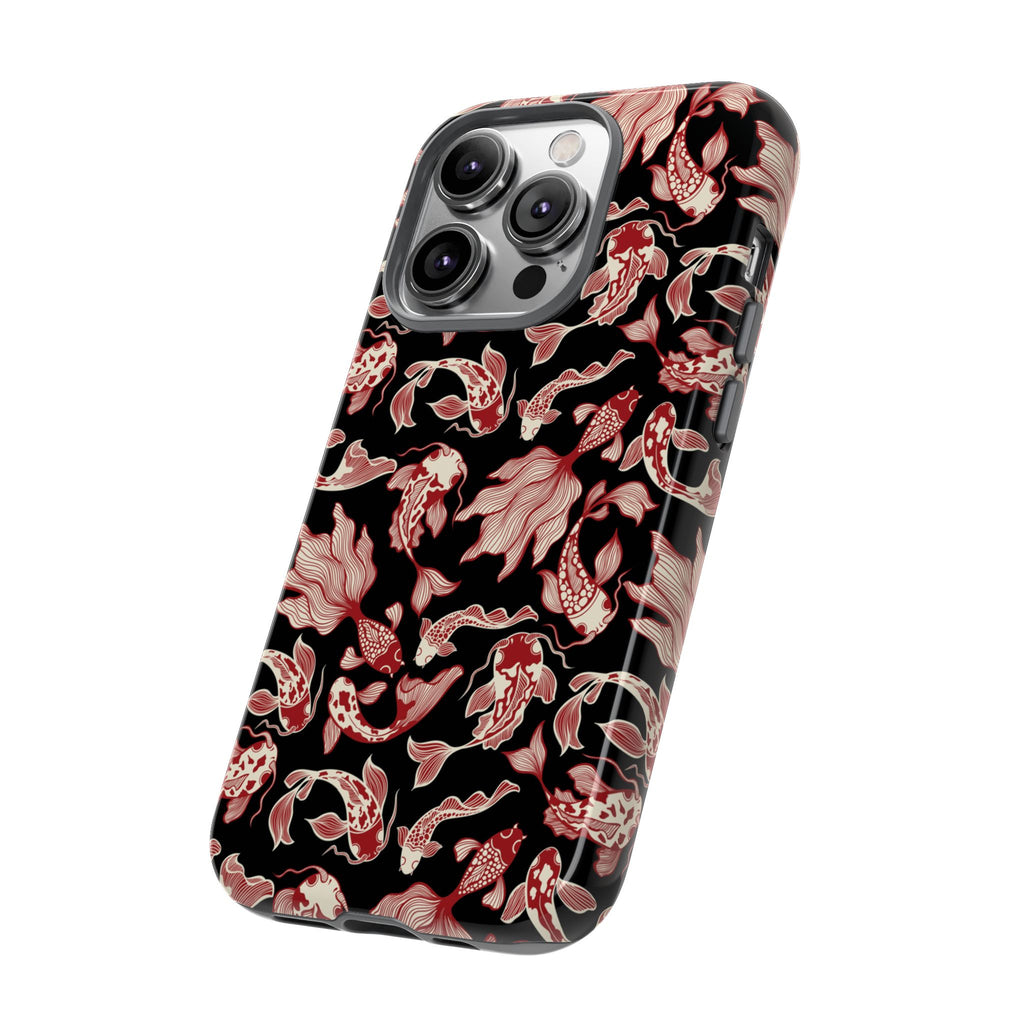 Crimson Koi Phone Case