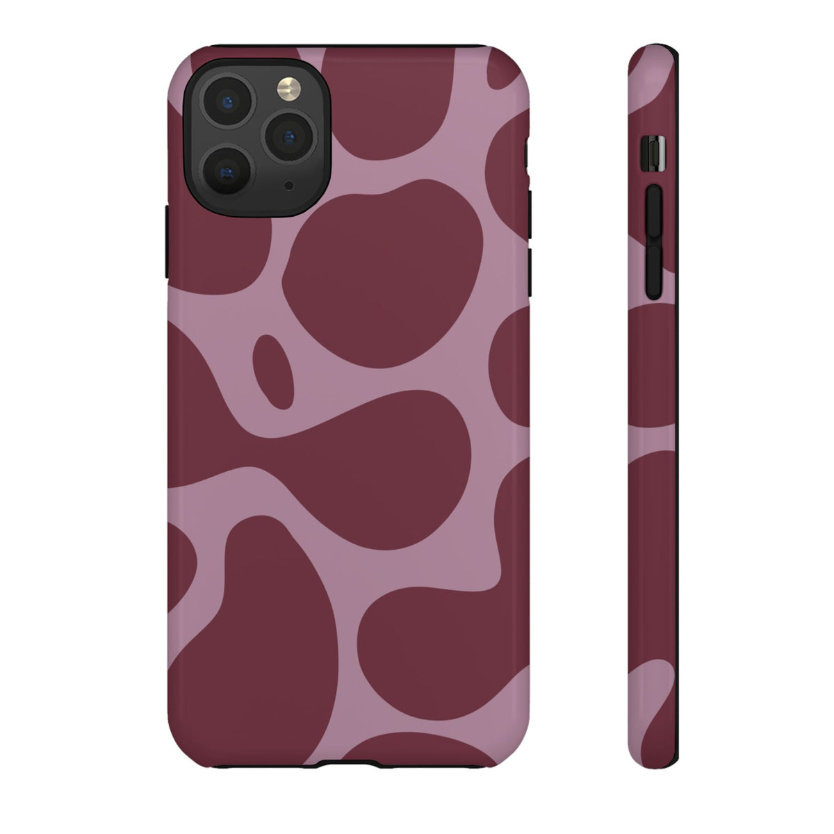 Abstract Burgundy Phone Case