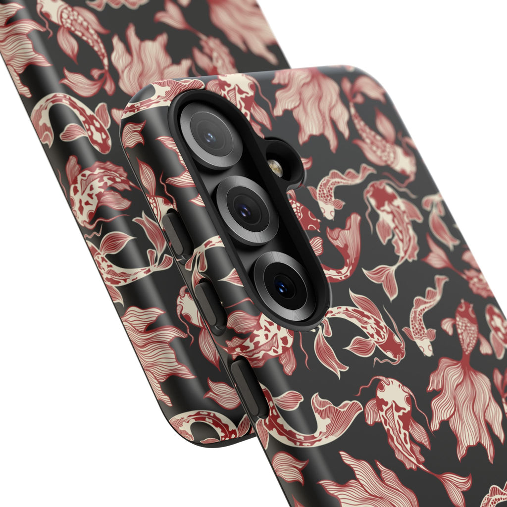Crimson Koi Phone Case