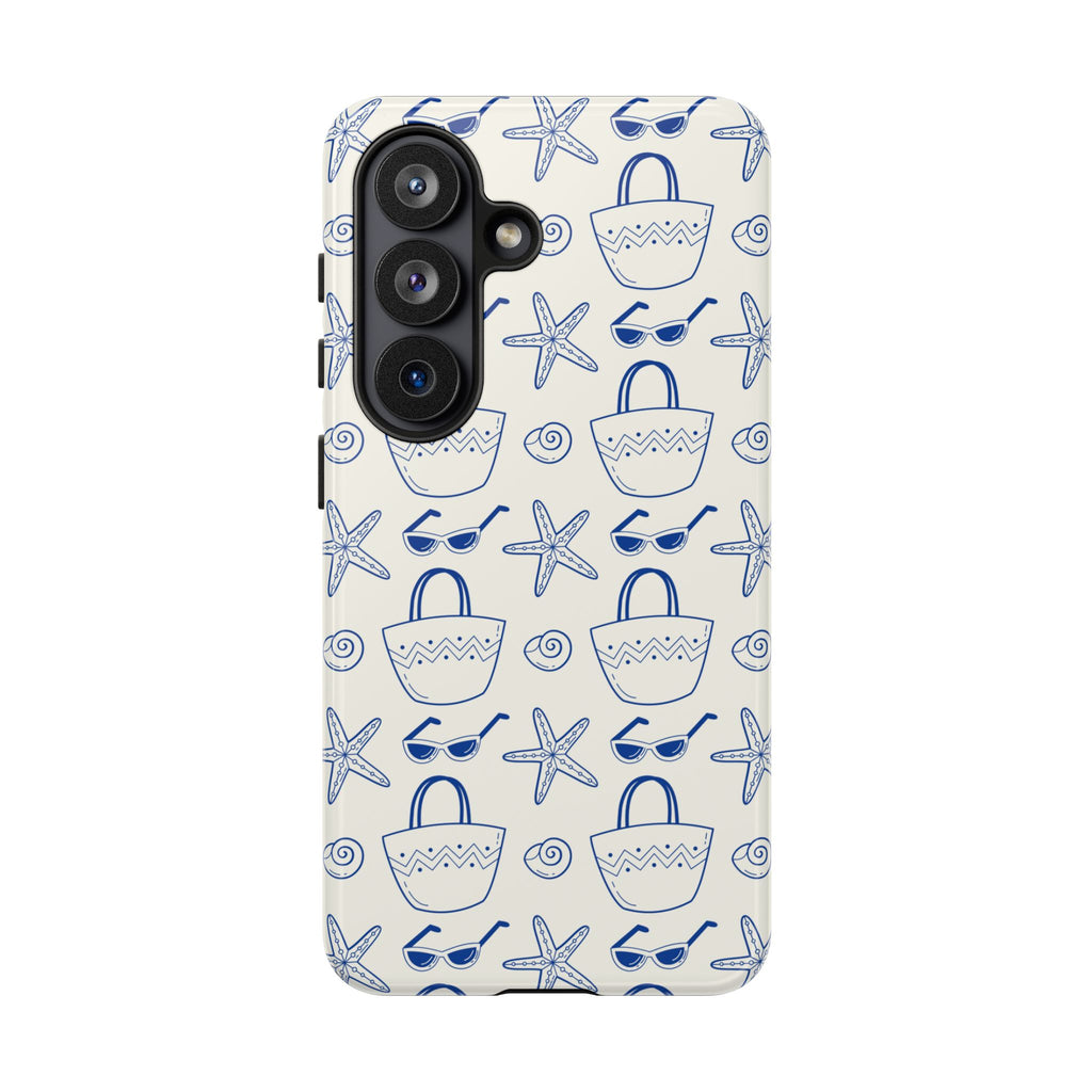 Nautical Starfish & Sunglasses Summer Phone Case