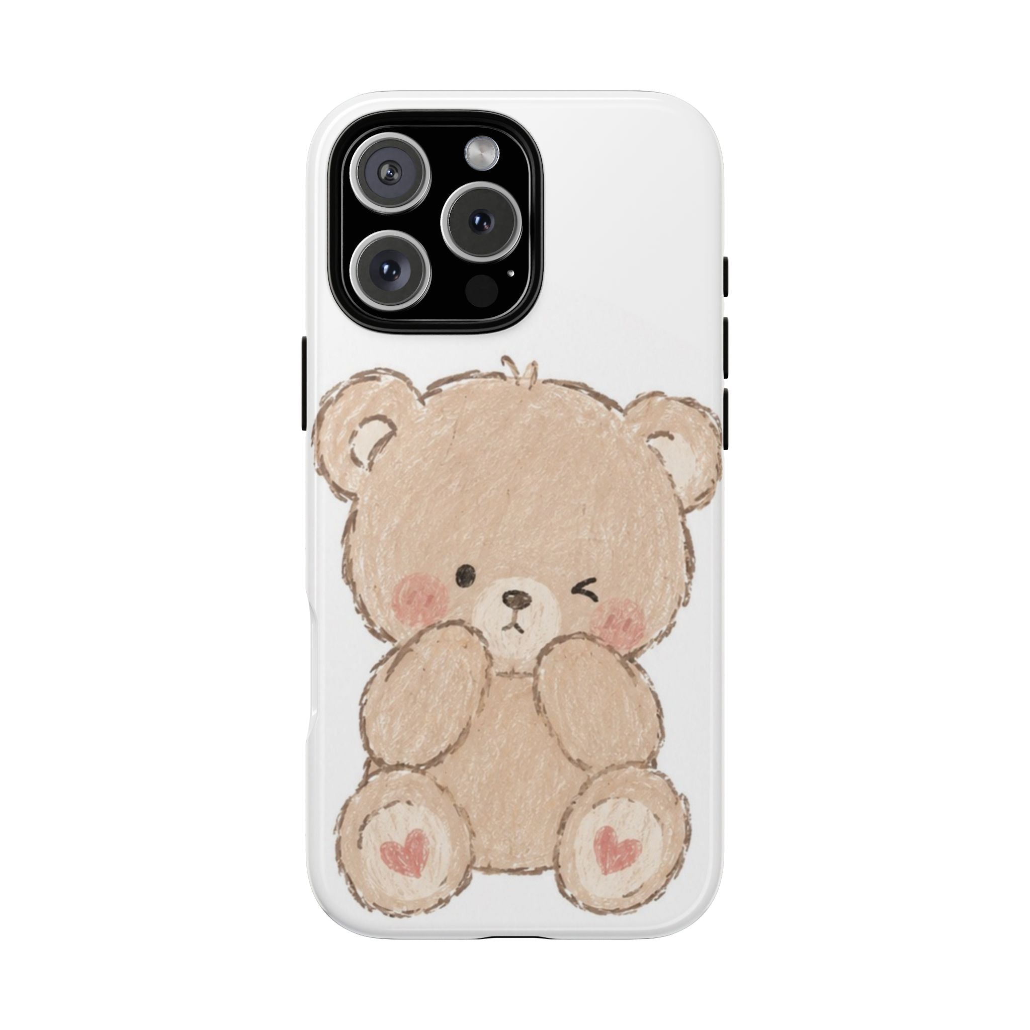 Winking Teddy Bear Phone Case