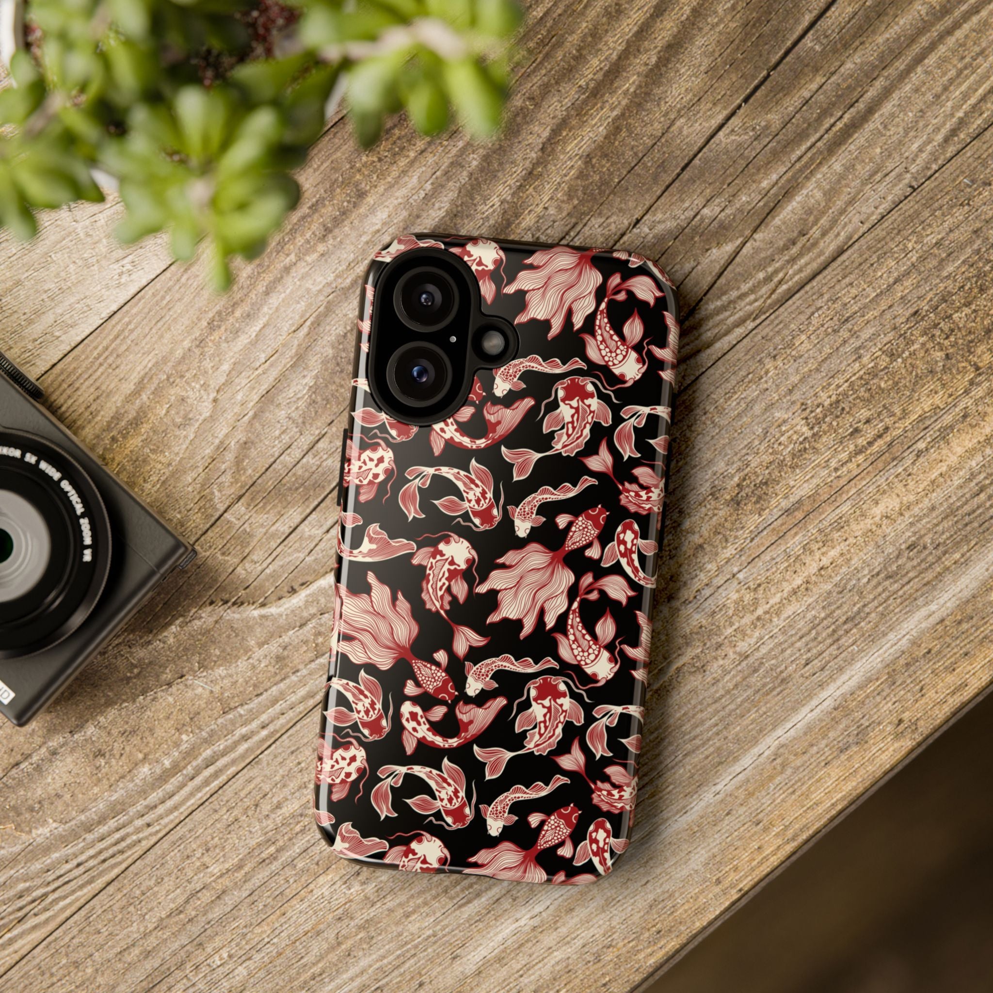 Crimson Koi Phone Case