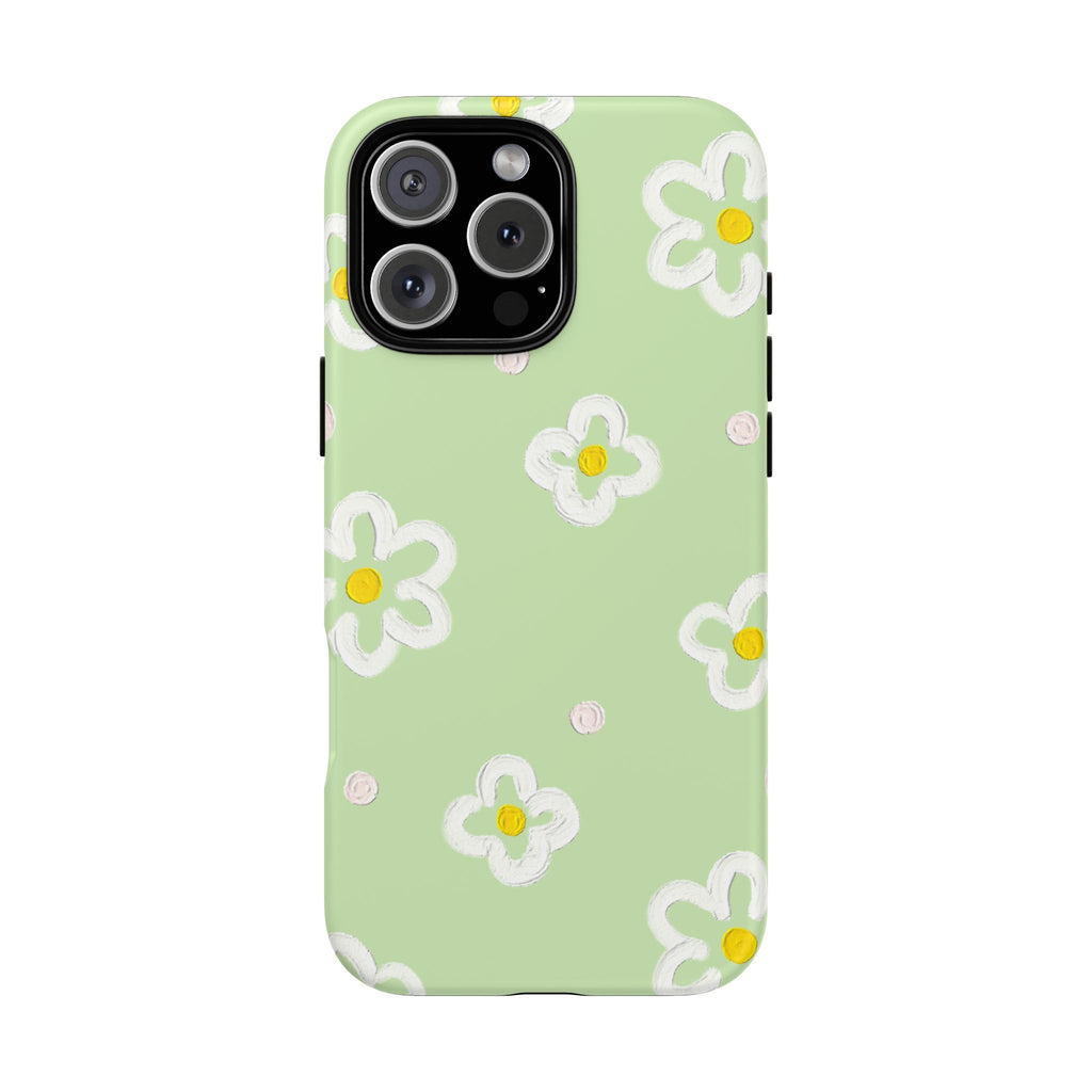 White Daisies Phone Case