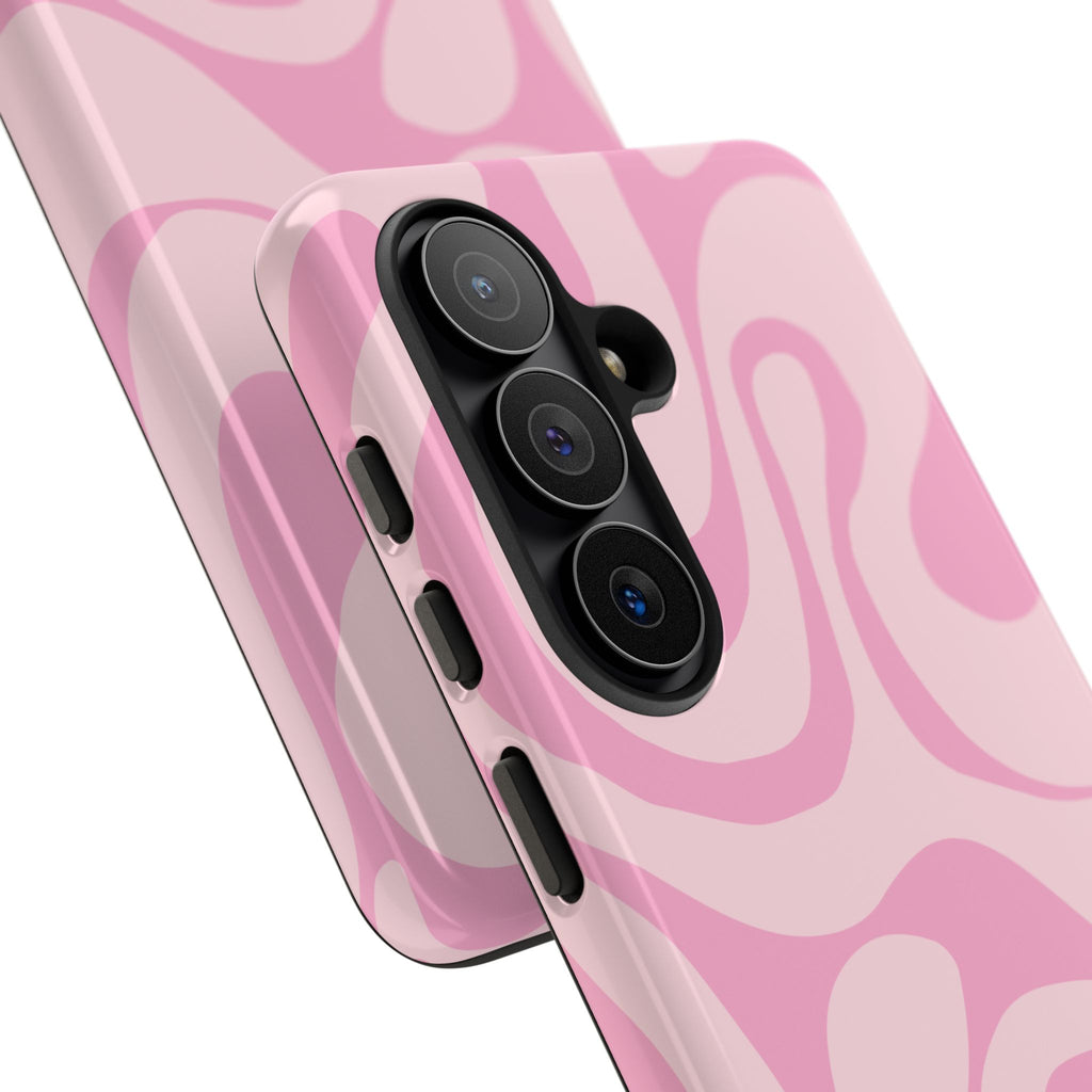 Pink Swirl Pattern Phone Case