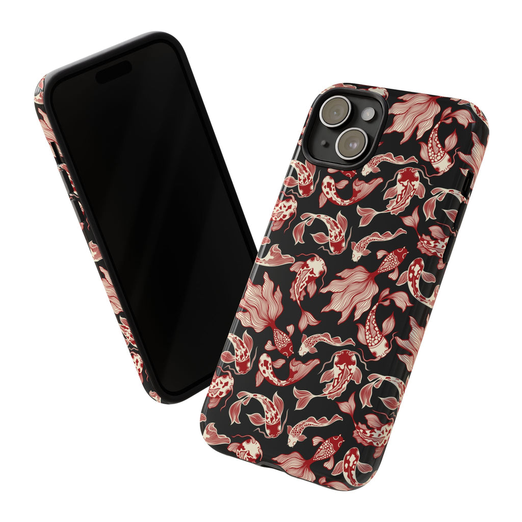 Crimson Koi Phone Case
