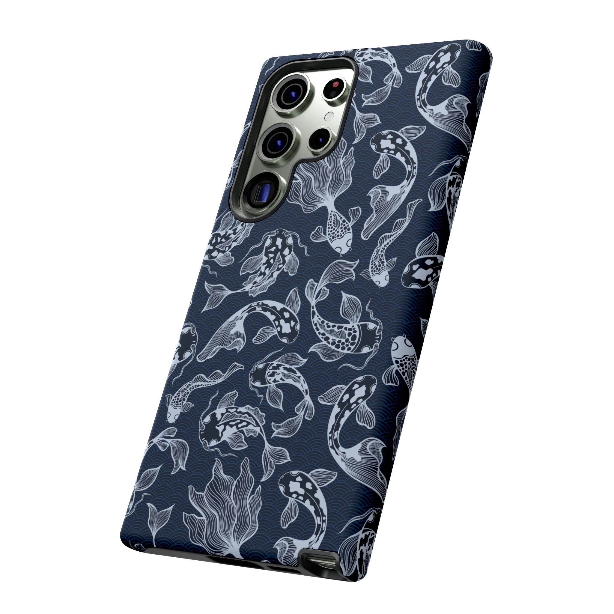 Moonlit Koi Phone Case