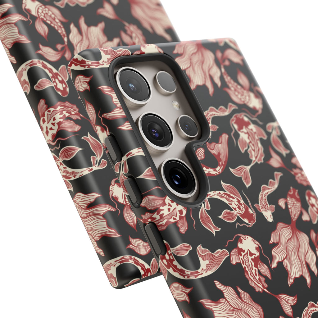 Crimson Koi Phone Case