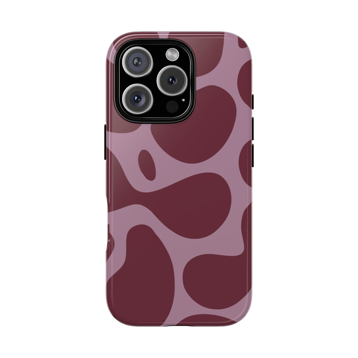 Abstract Burgundy Phone Case