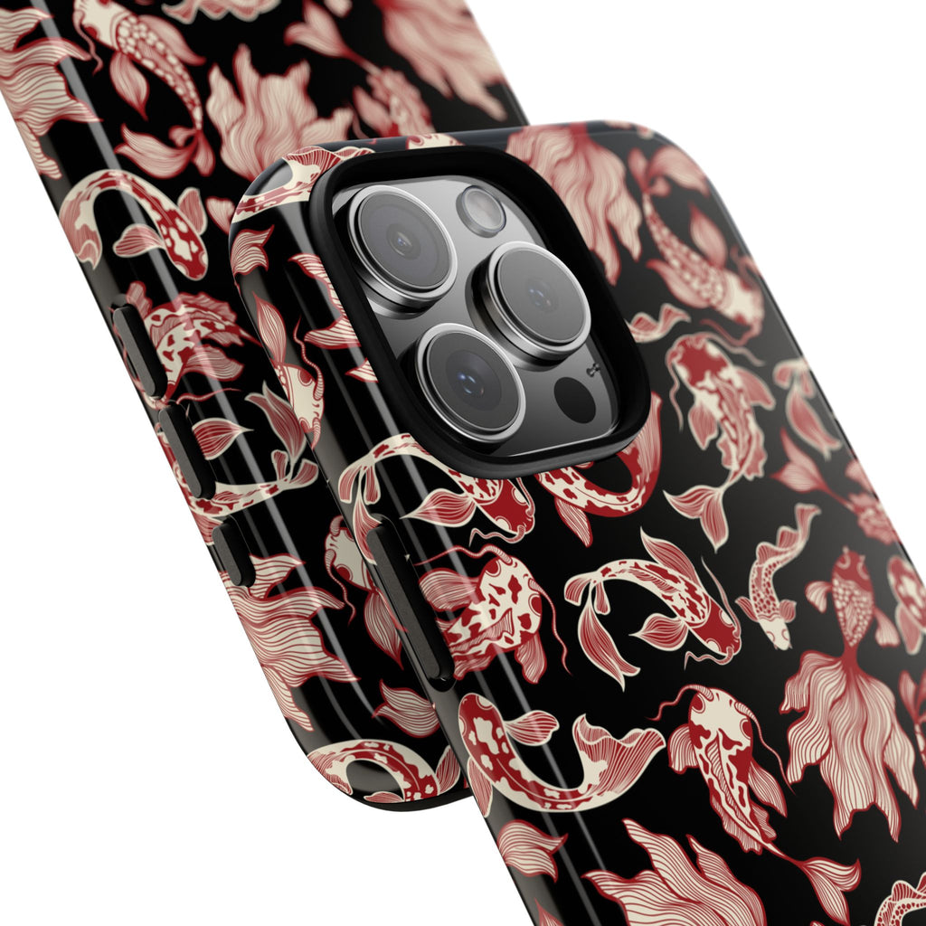 Crimson Koi Phone Case