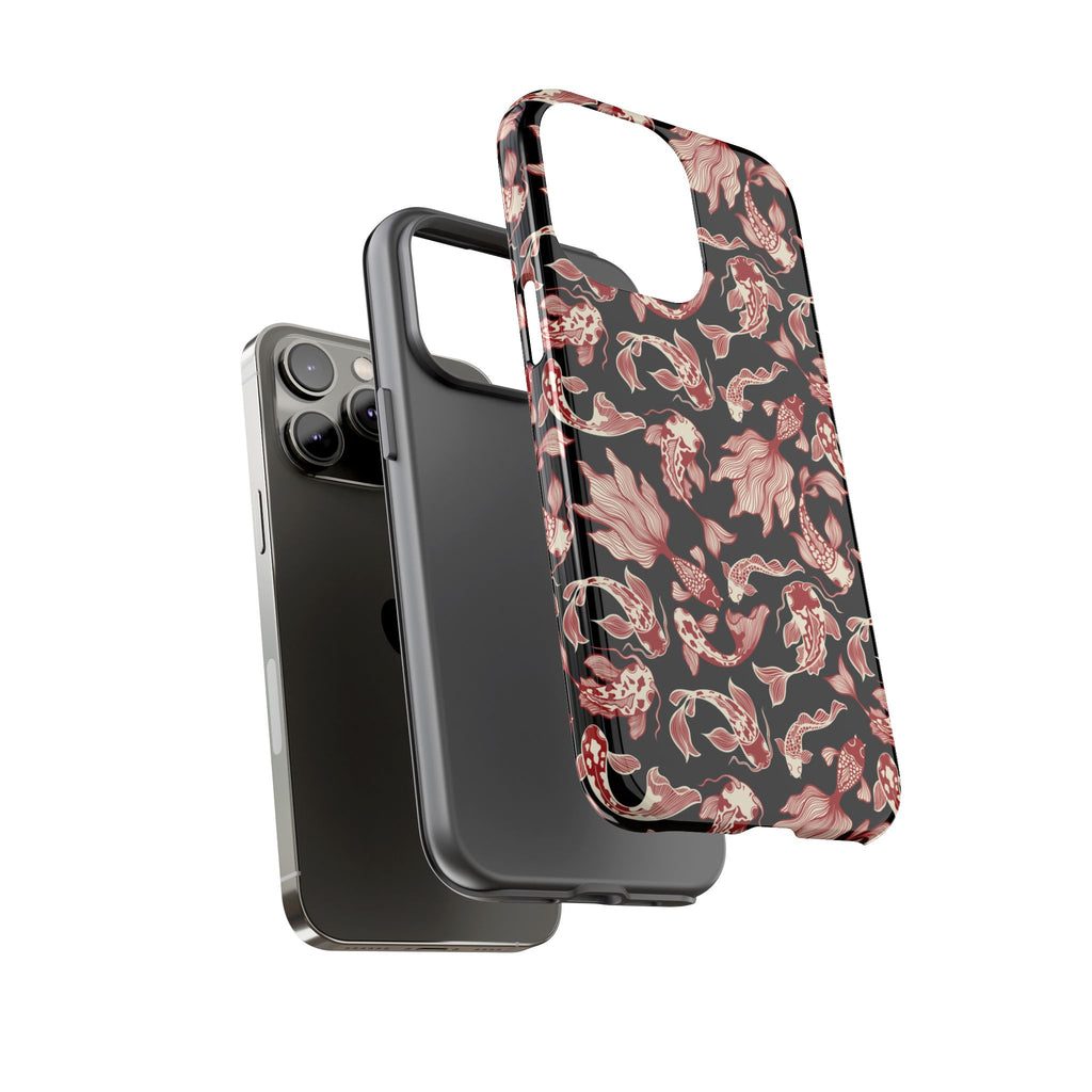 Crimson Koi Phone Case