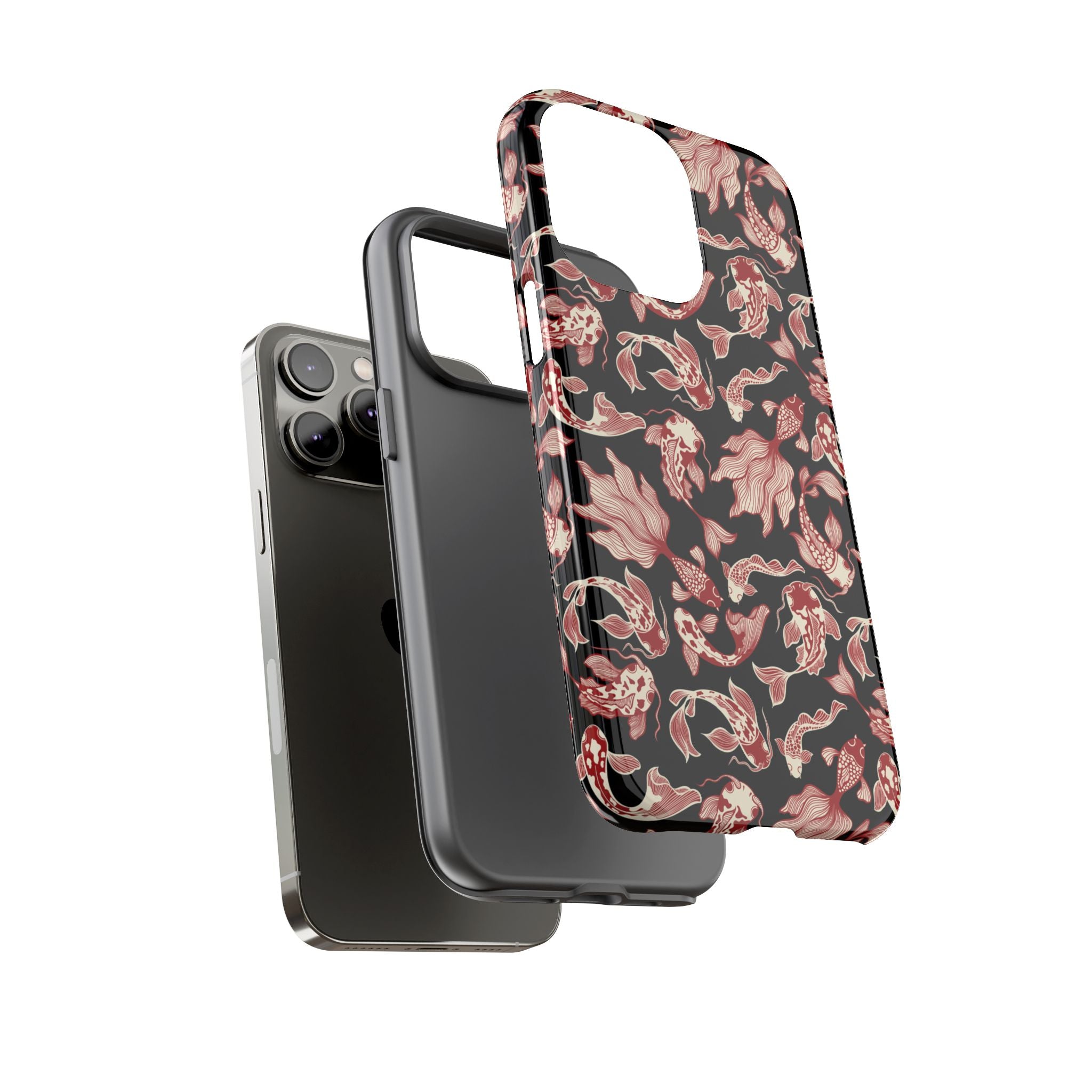 Crimson Koi Phone Case