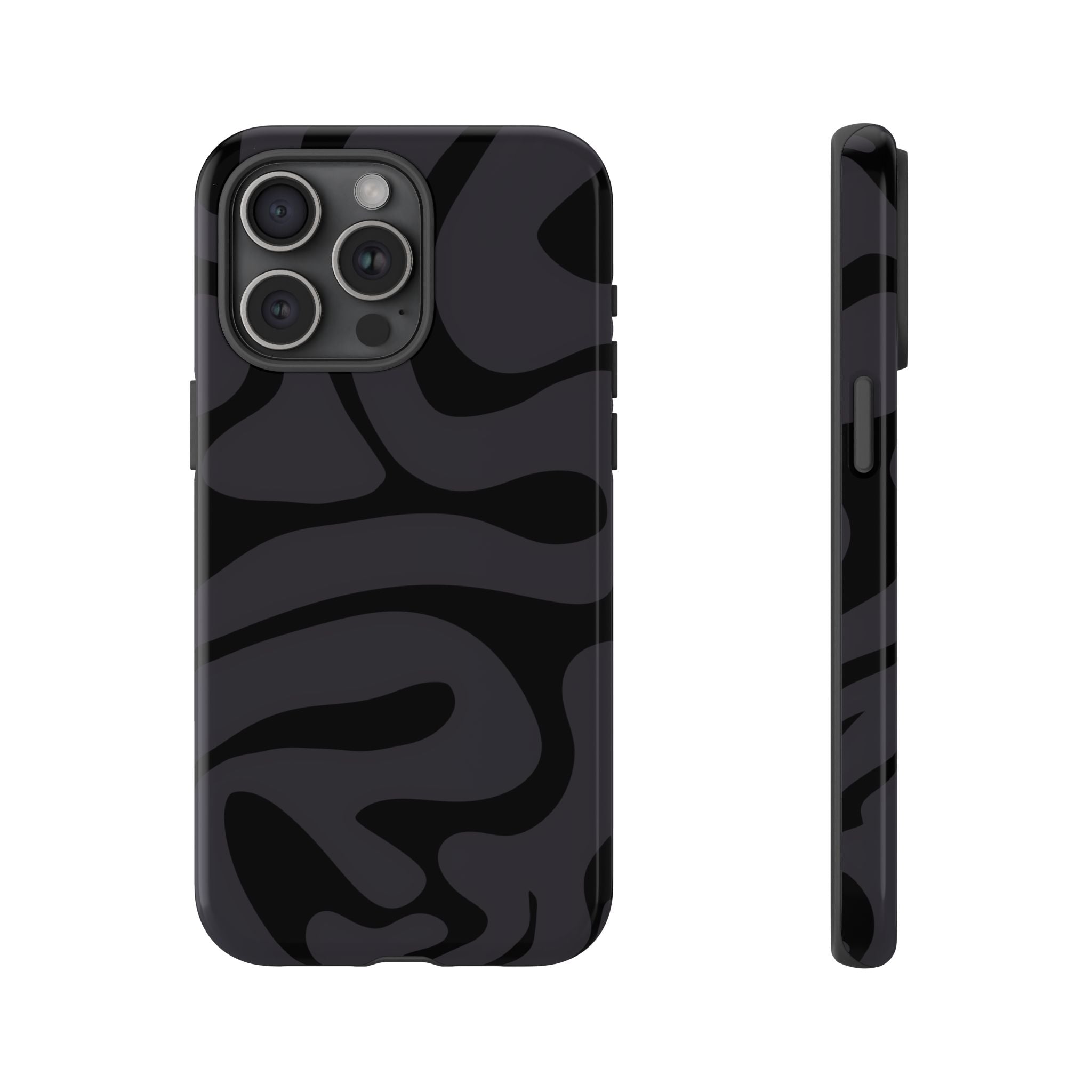 Black Swirl Phone Case