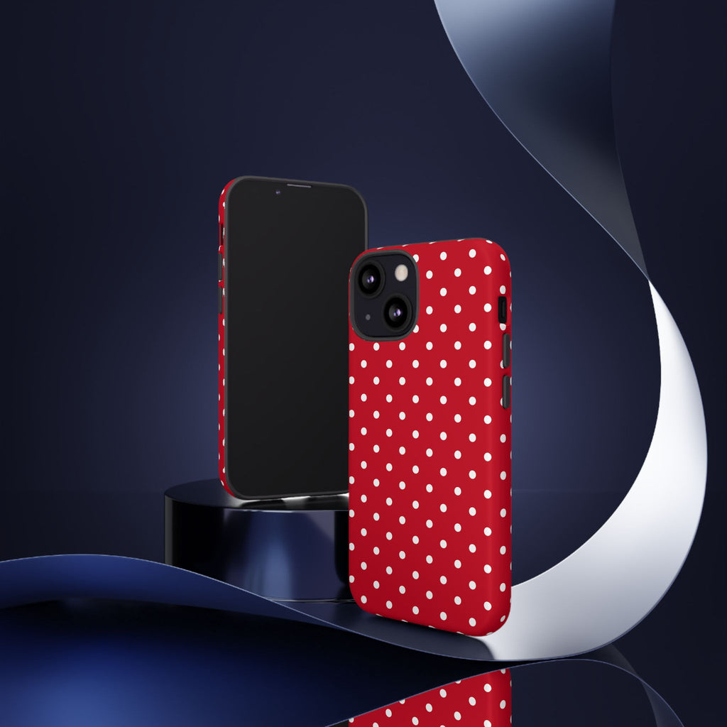 Red Polka Dot Phone Case