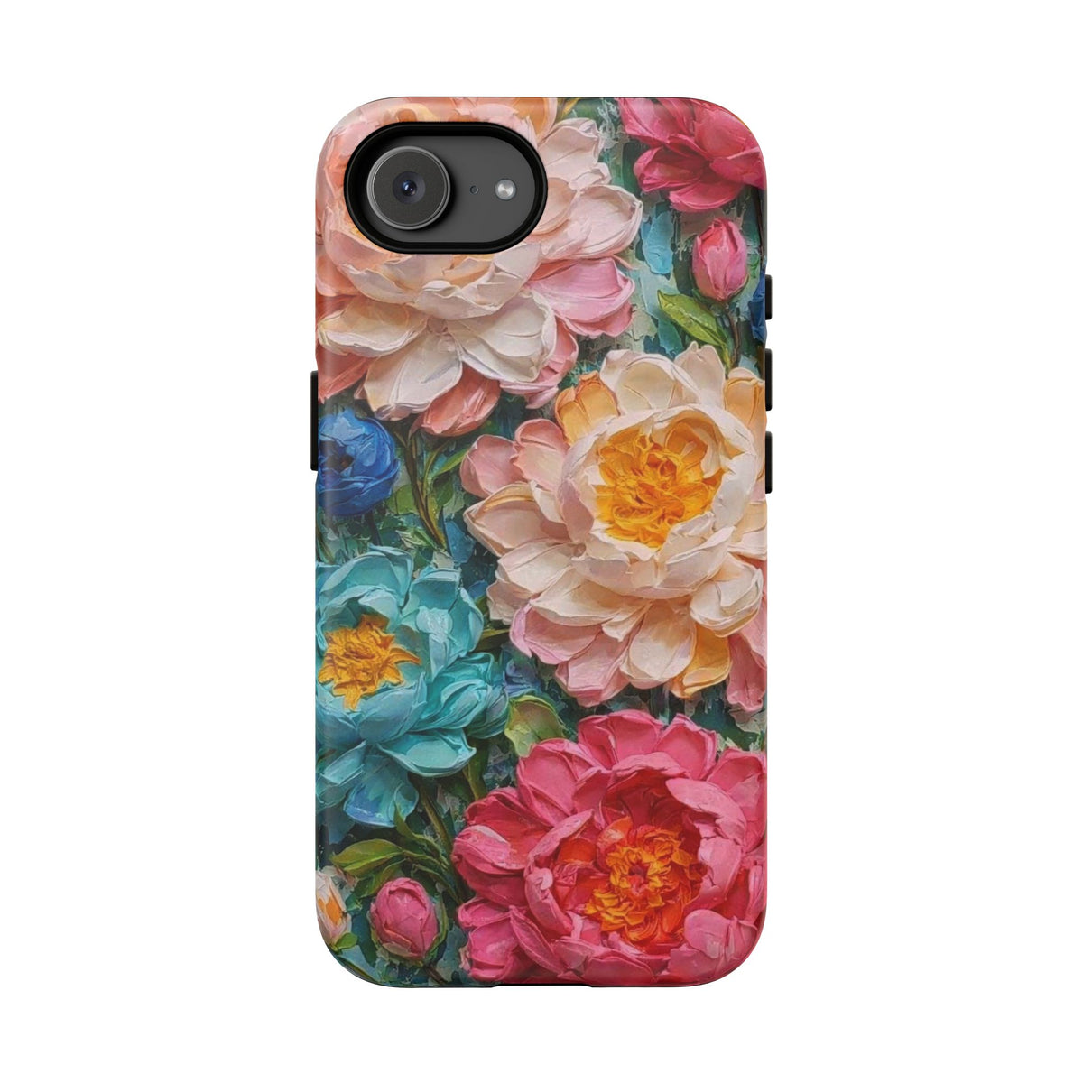 Colorful Peony Phone Case