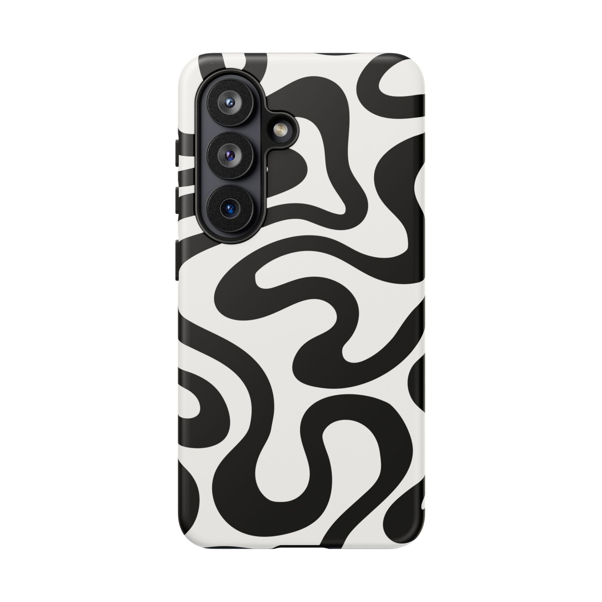 Black & White Swirl Phone Case