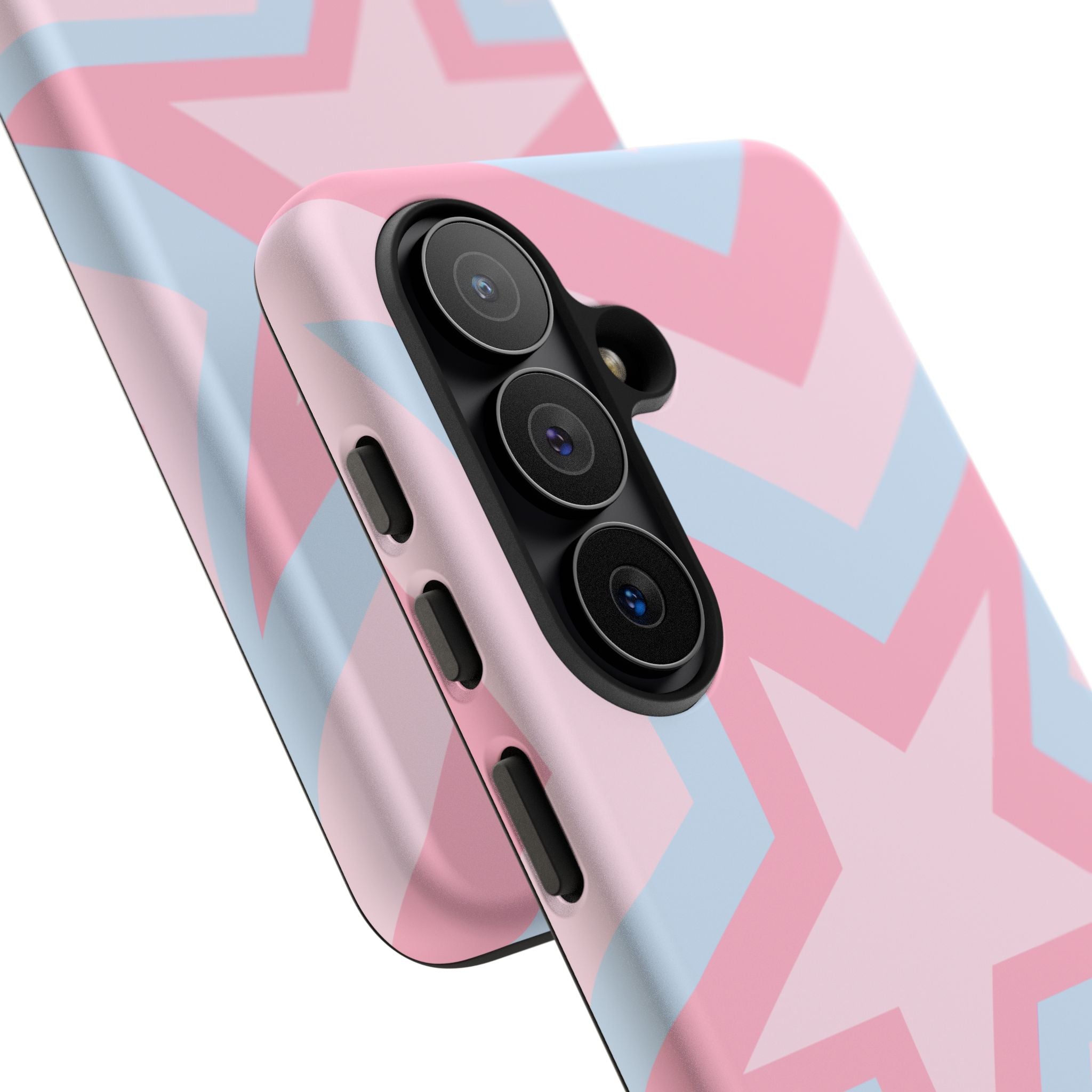 Pink & Blue Pastel Star Phone Case