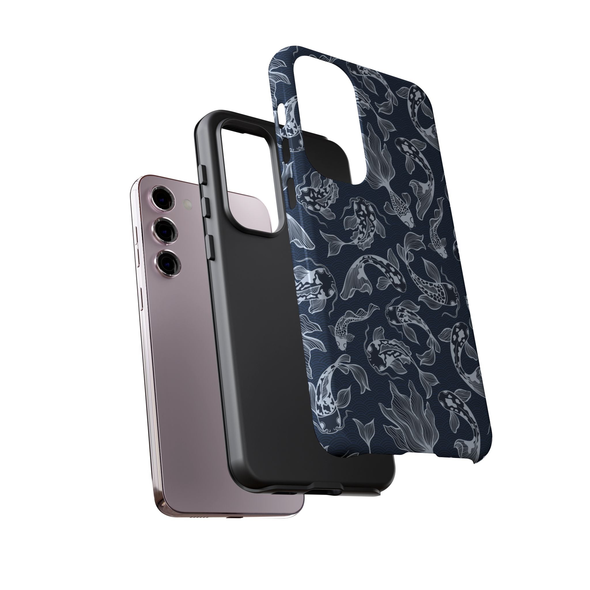 Moonlit Koi Phone Case