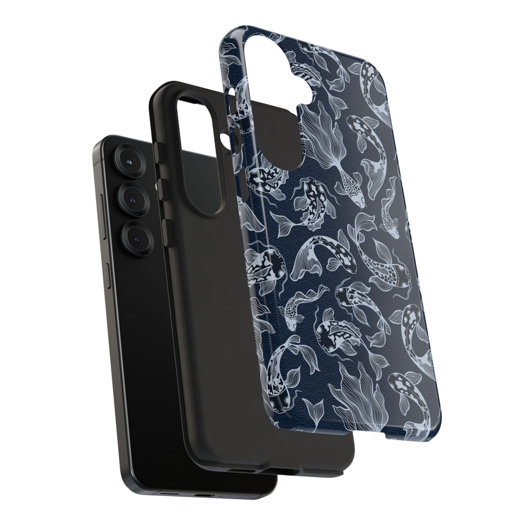 Moonlit Koi Phone Case