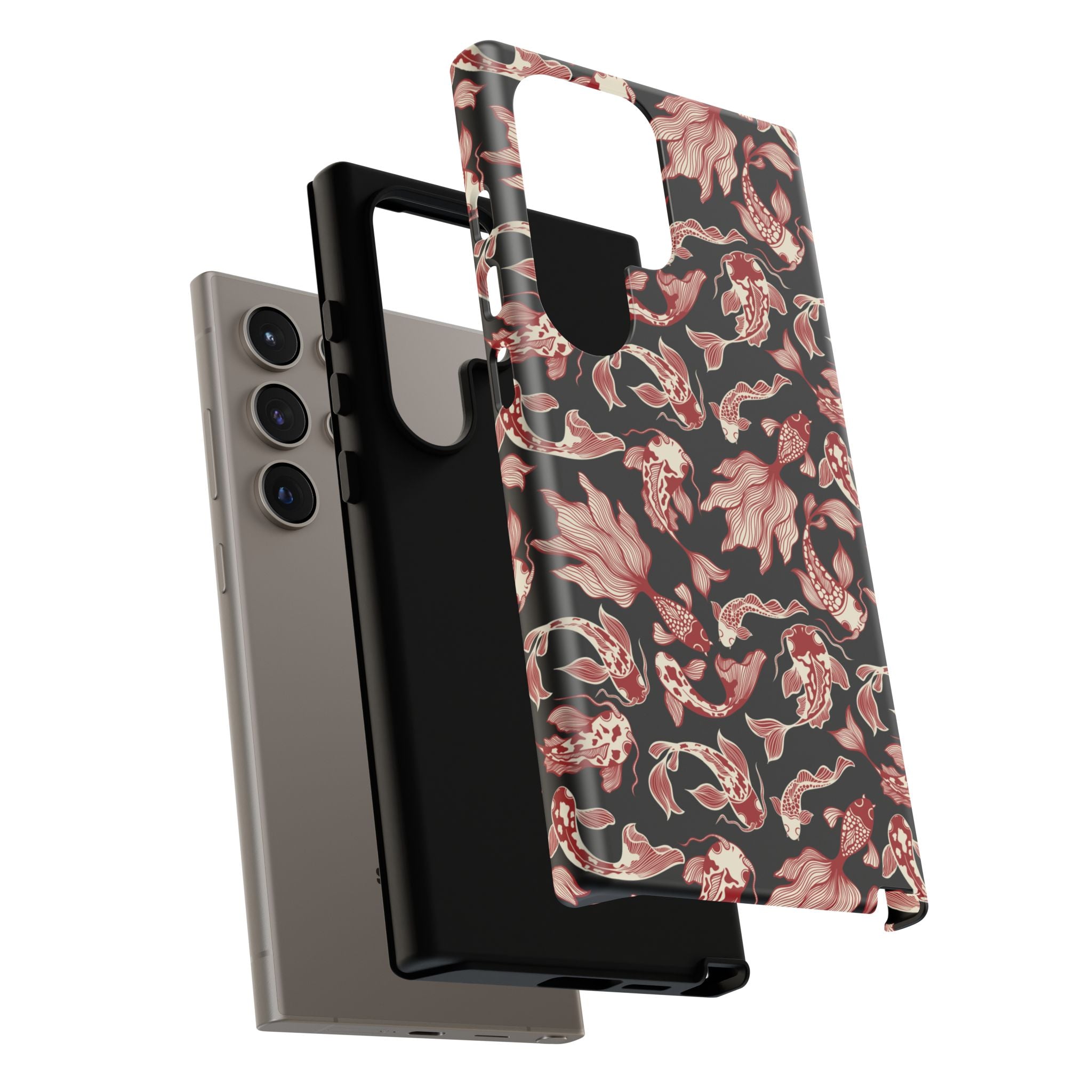 Crimson Koi Phone Case