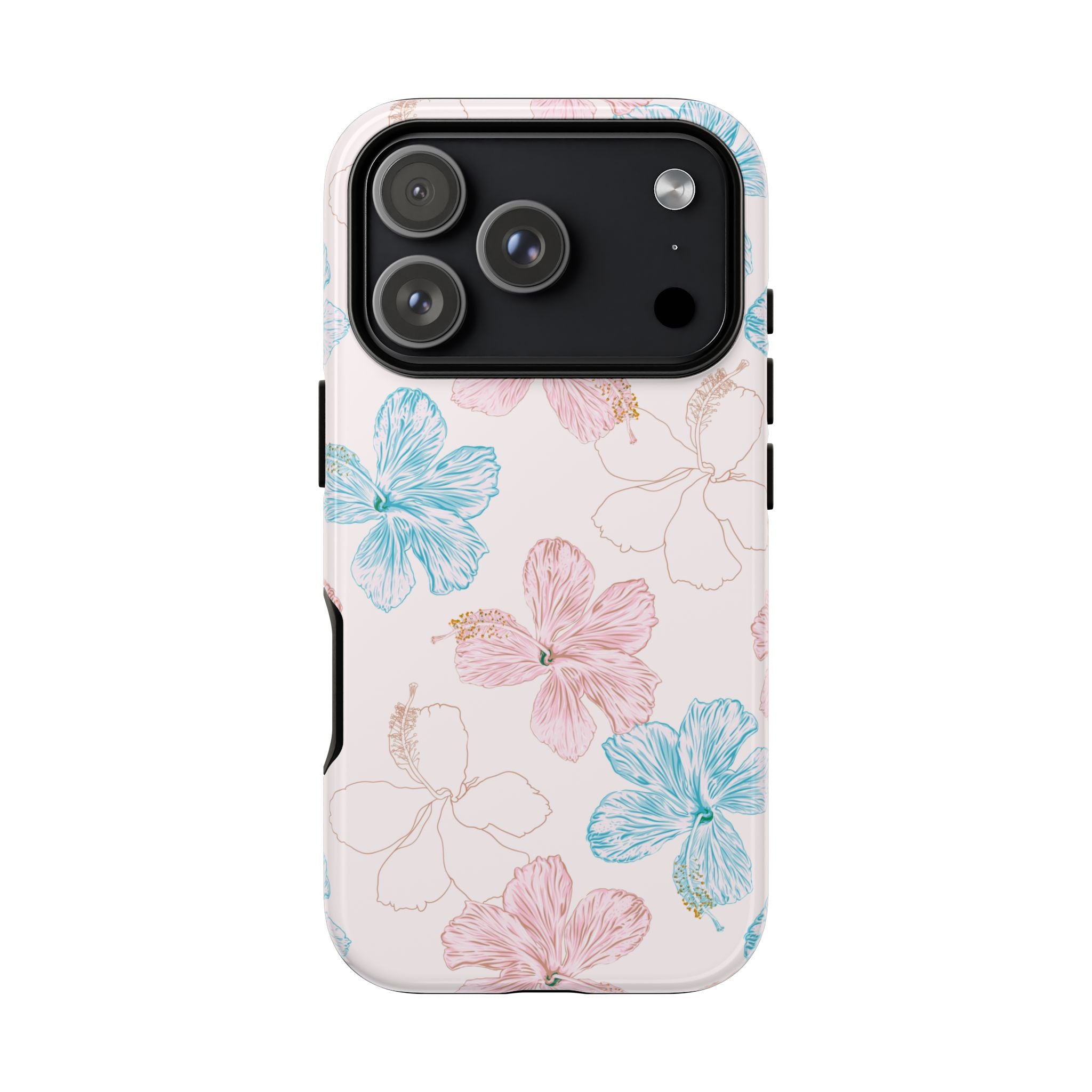 Pastel Hibiscus Phone Case
