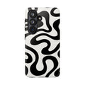 Black & White Swirl Phone Case
