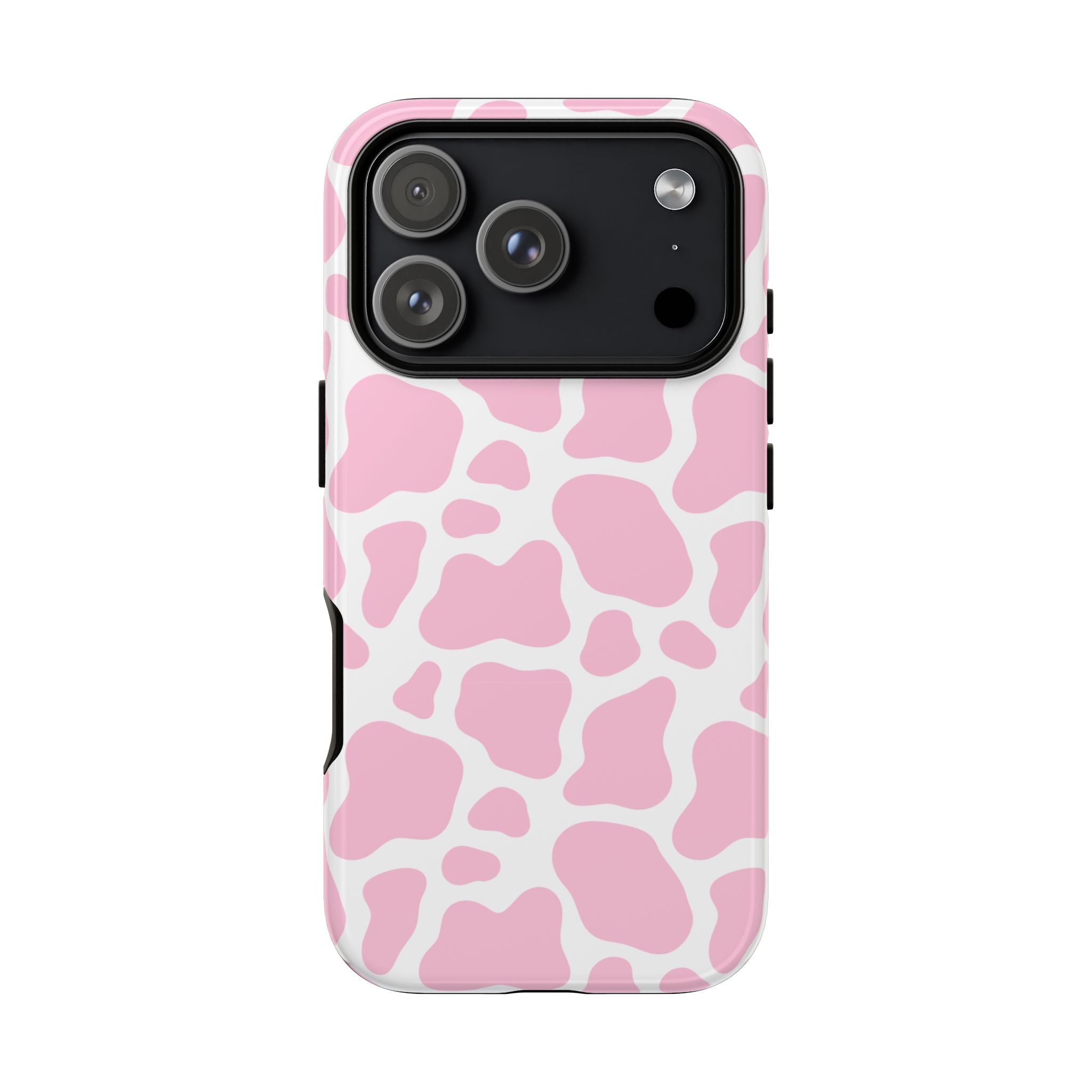 Pink Cow Print Phone Case