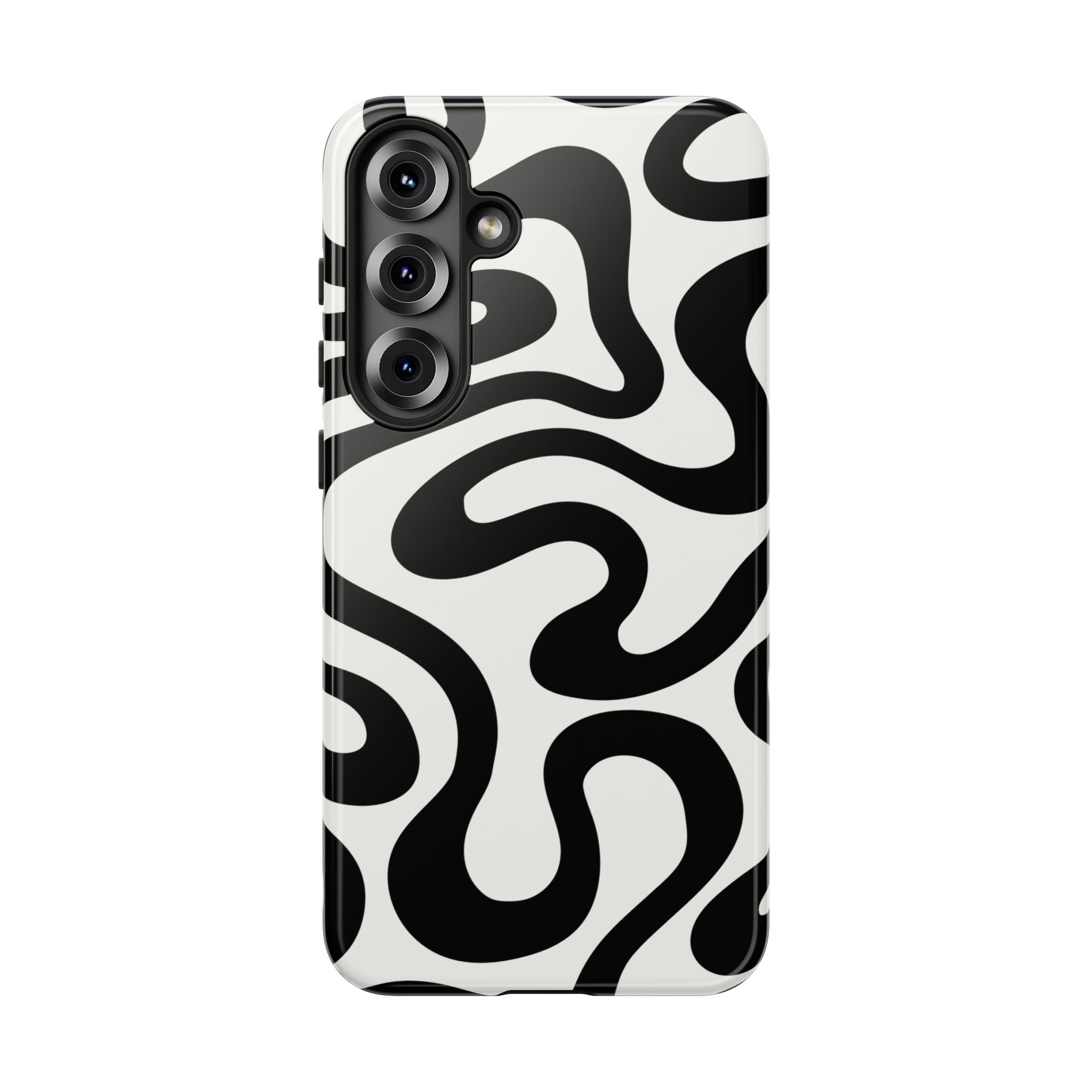 Black & White Swirl Phone Case