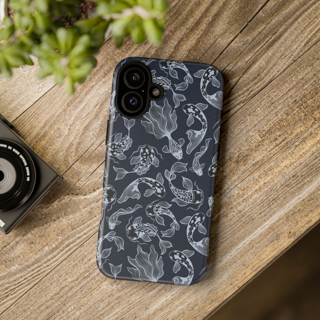 Moonlit Koi Phone Case