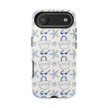 Blue Seashell & Starfish Phone Case