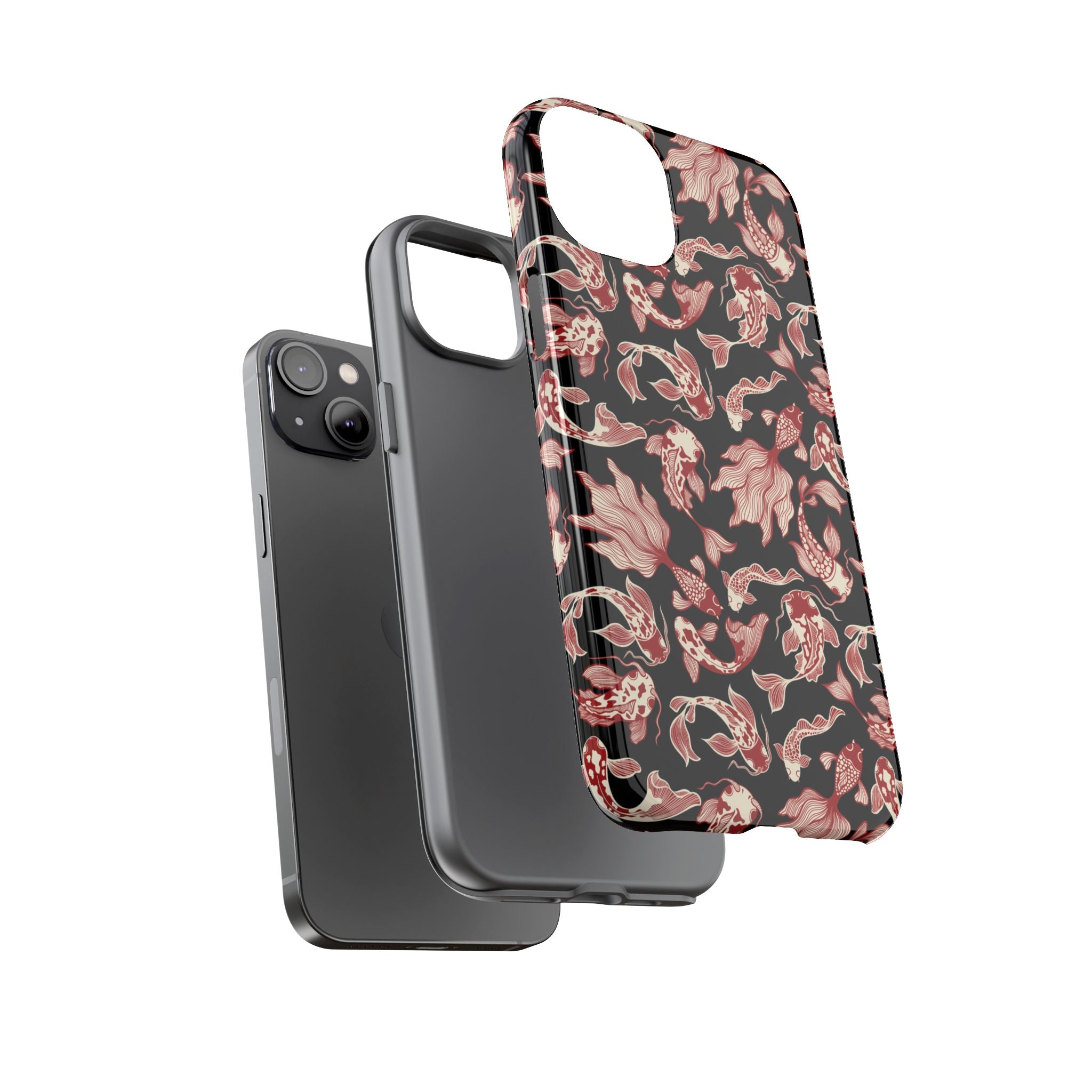 Crimson Koi Phone Case